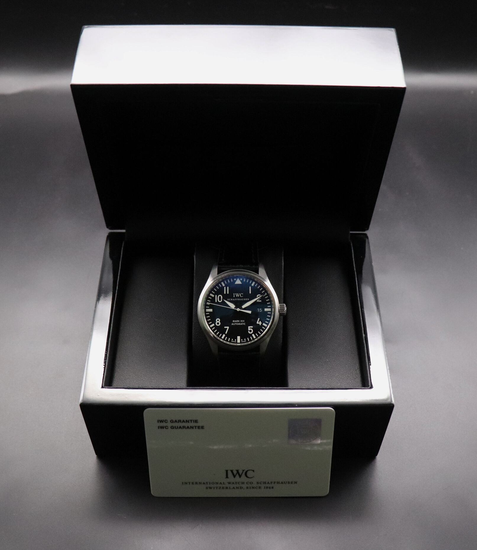 IWC Mark XVI Black IW325501 Pilot 2007 Papers
