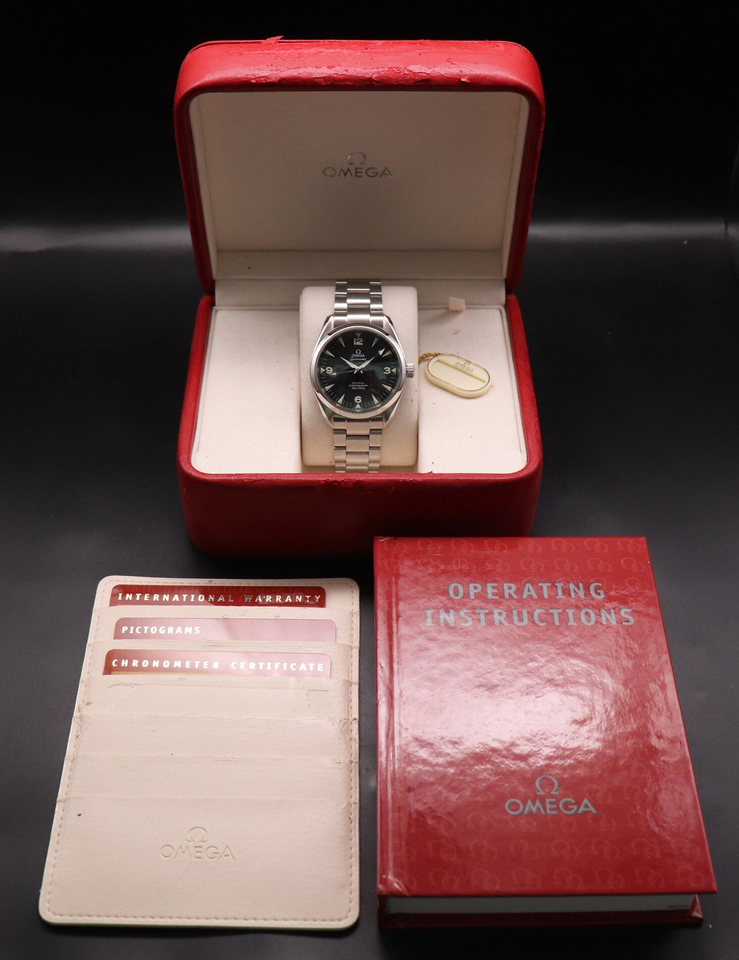 Omega Seamaster Railmaster 2503.52 Fullset 2007 Box+Papers