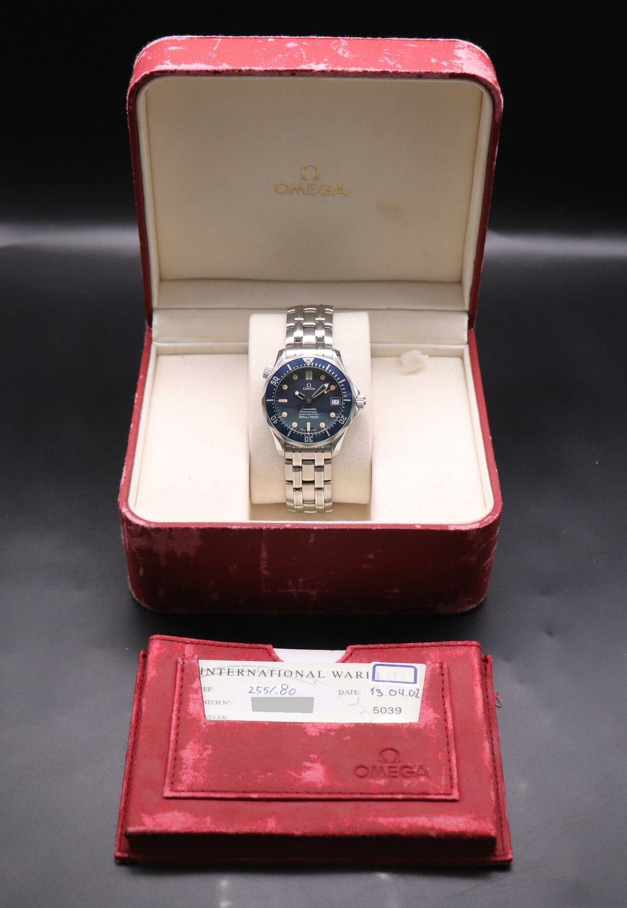 Omega Seamaster 300 2551.80 Fullset XXXX Box+Papers