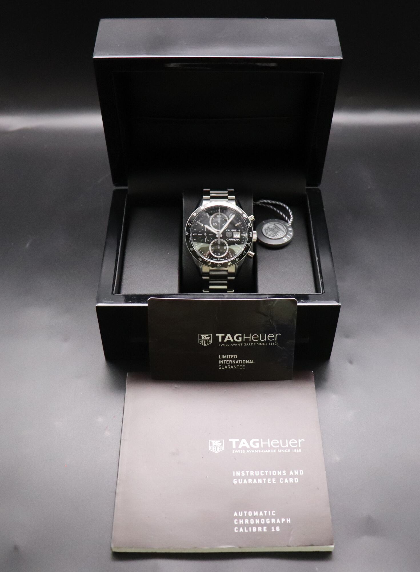 Tag Heuer Carrera Caliber 16 CV201AJ Papers 2015