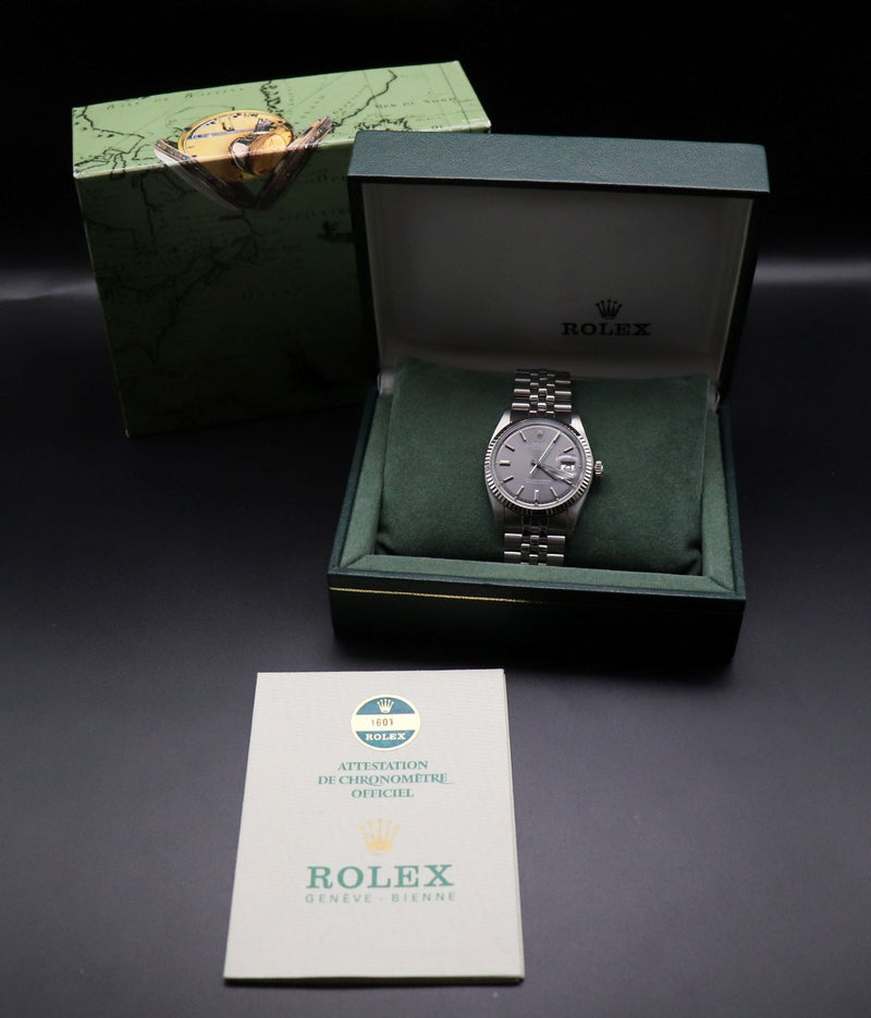 Rolex Datejust 1601 Grey Dial