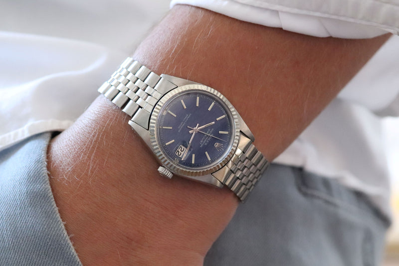 Rolex Datejust 1601 Blue Mosaic