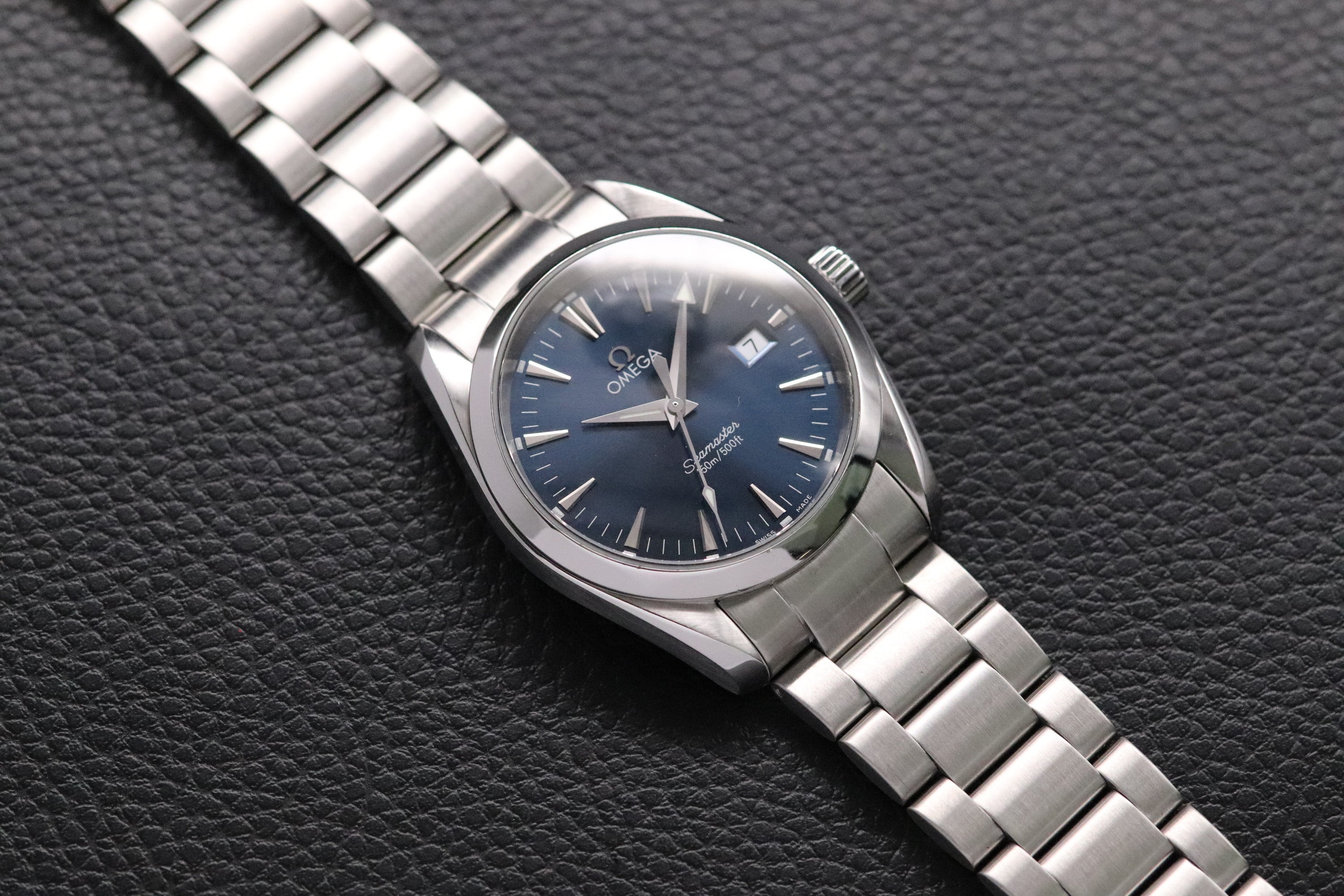 Omega Seamaster Aqua Terra 2518.80 Blue Dial 2010