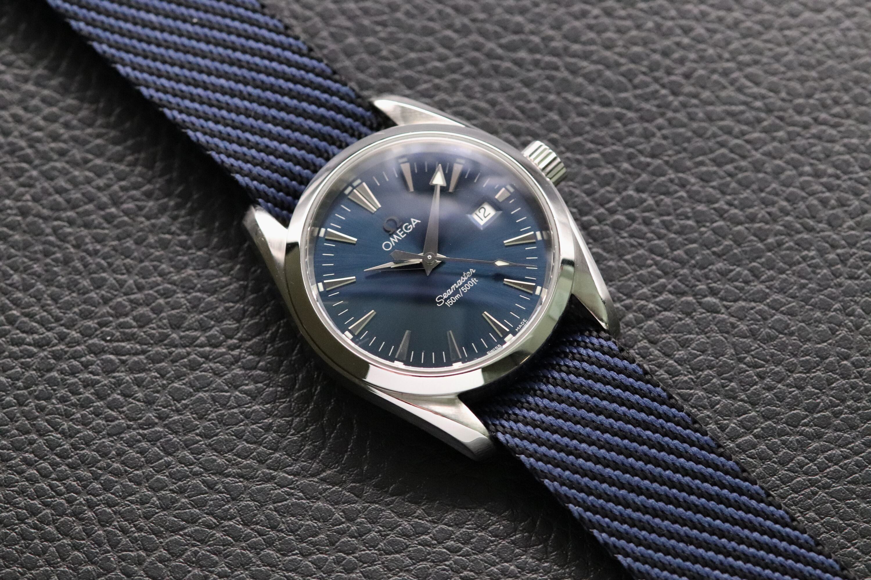Omega Seamaster Aqua Terra 2518.80 Blue Dial 2010