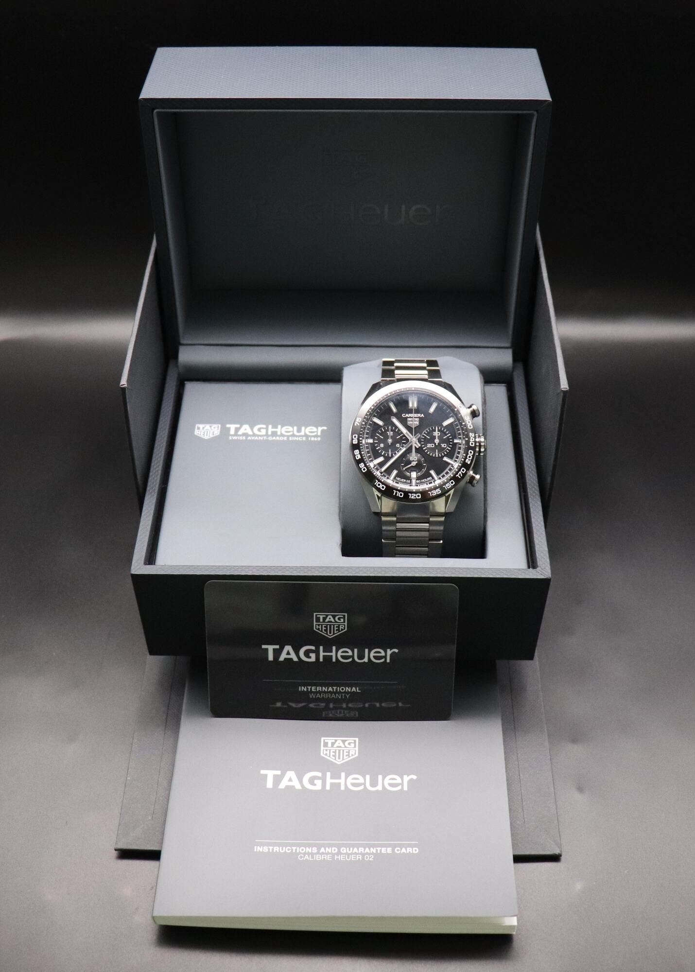 Tag Heuer Carrera Caliber Heuer 02 CBN2A1B Fullset 2021 Box+Papers