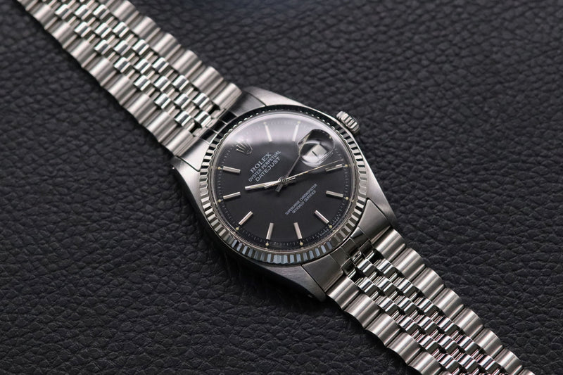 Rolex Datejust 1601 Black Dial