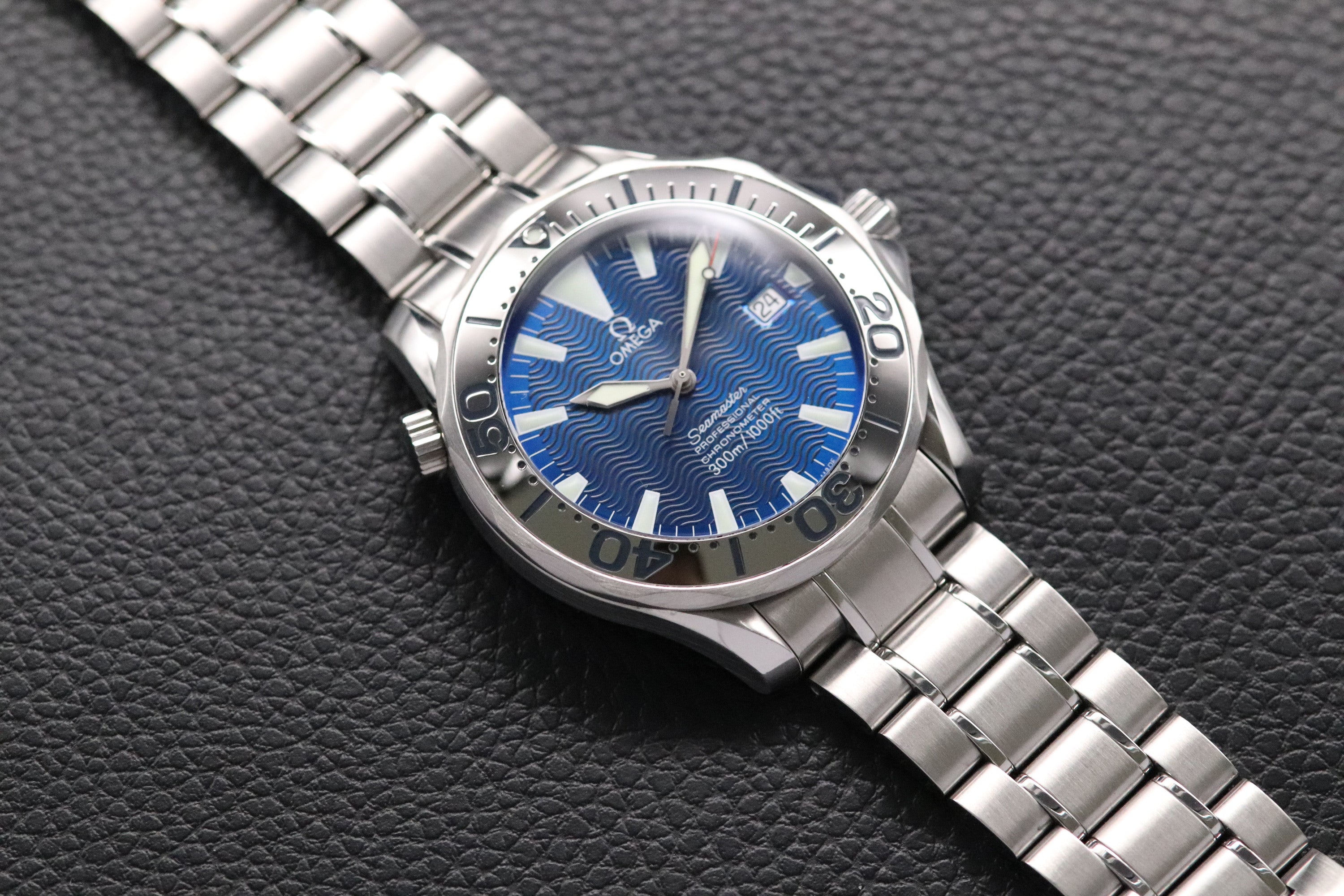 Omega Seamaster Diver 2255.80 Blue Dial 2006