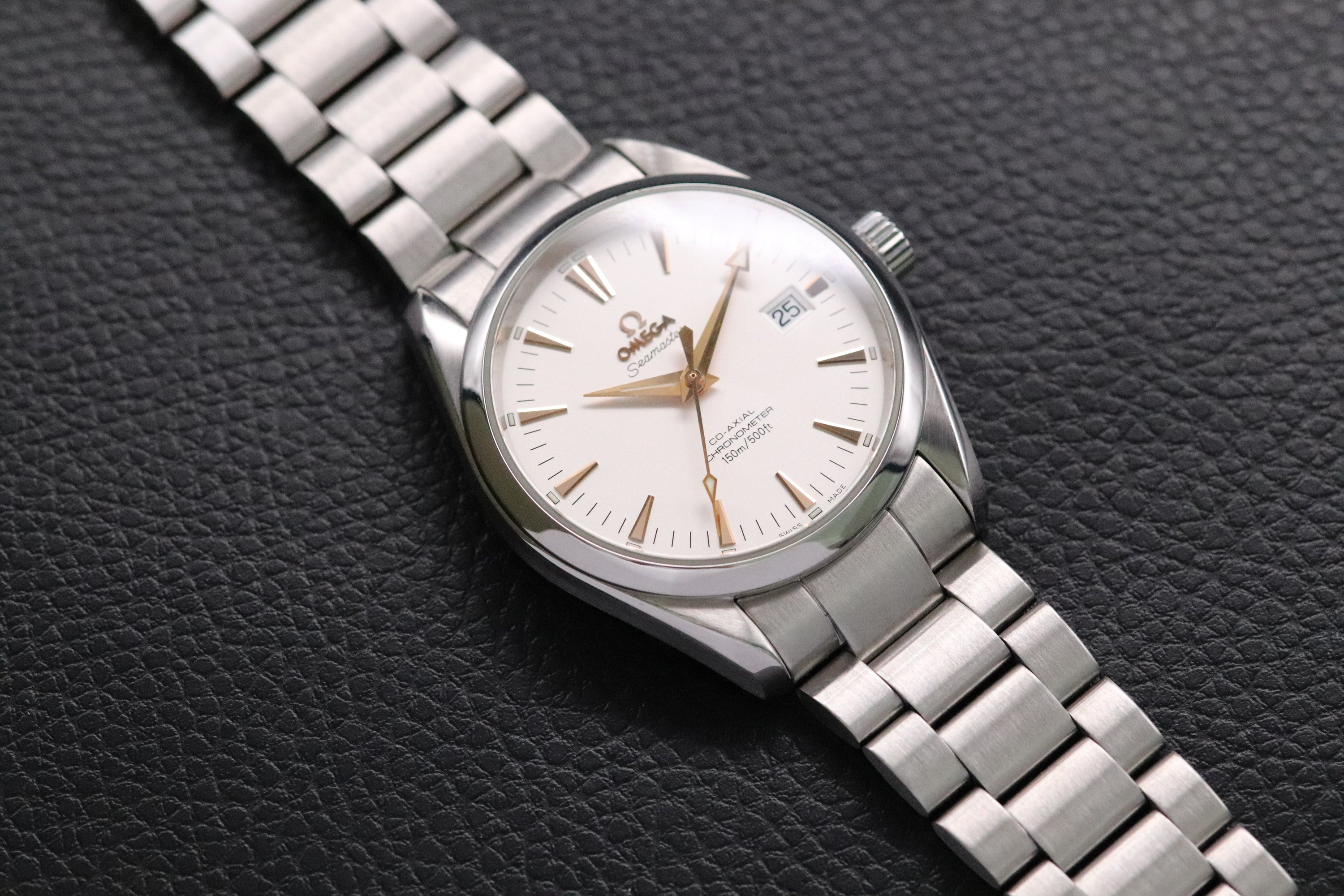 Omega Seamaster Aqua Terra 2503.34 White Dial 2007
