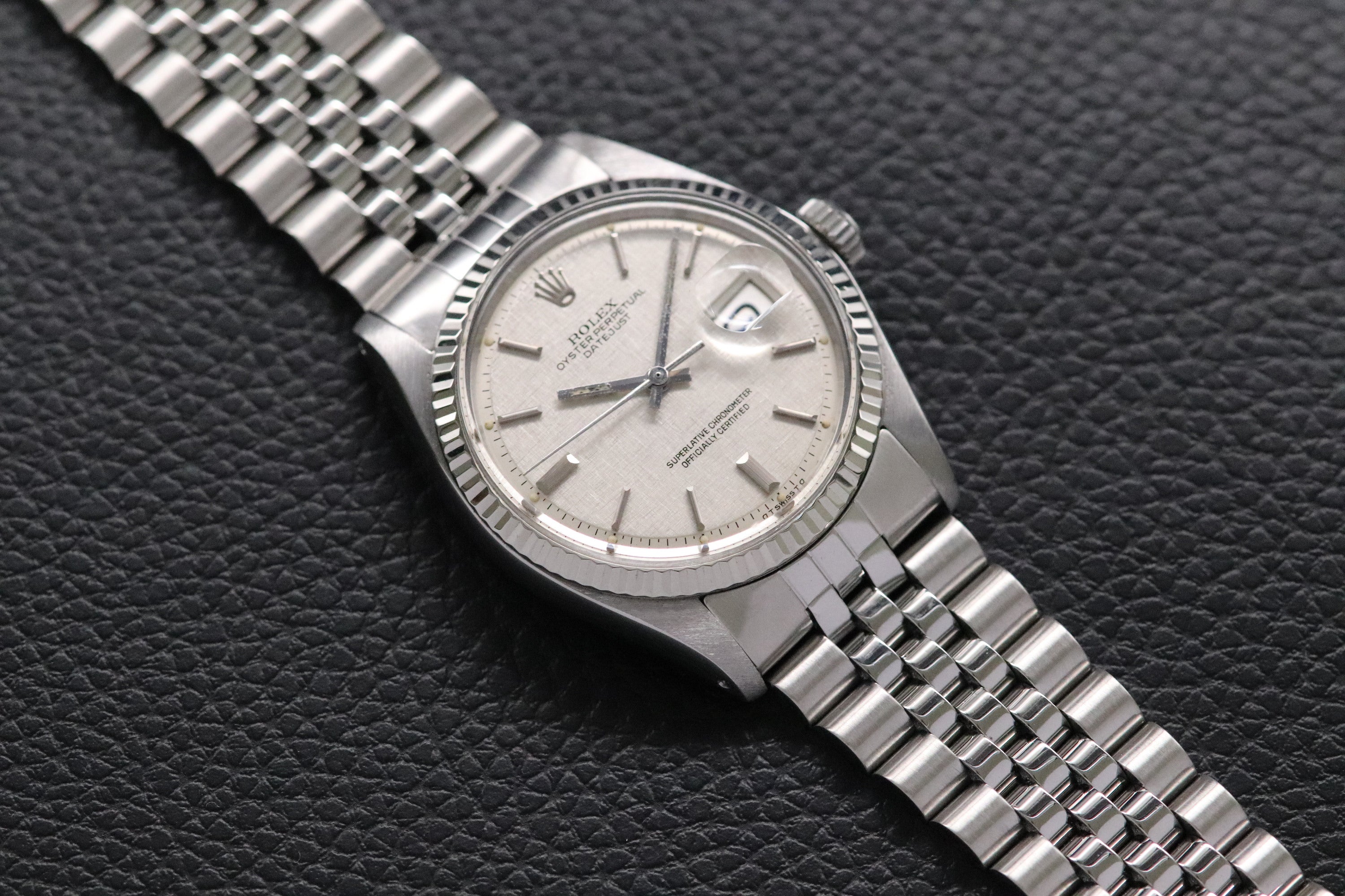 Rolex Datejust 1601 Linen Dial 1972