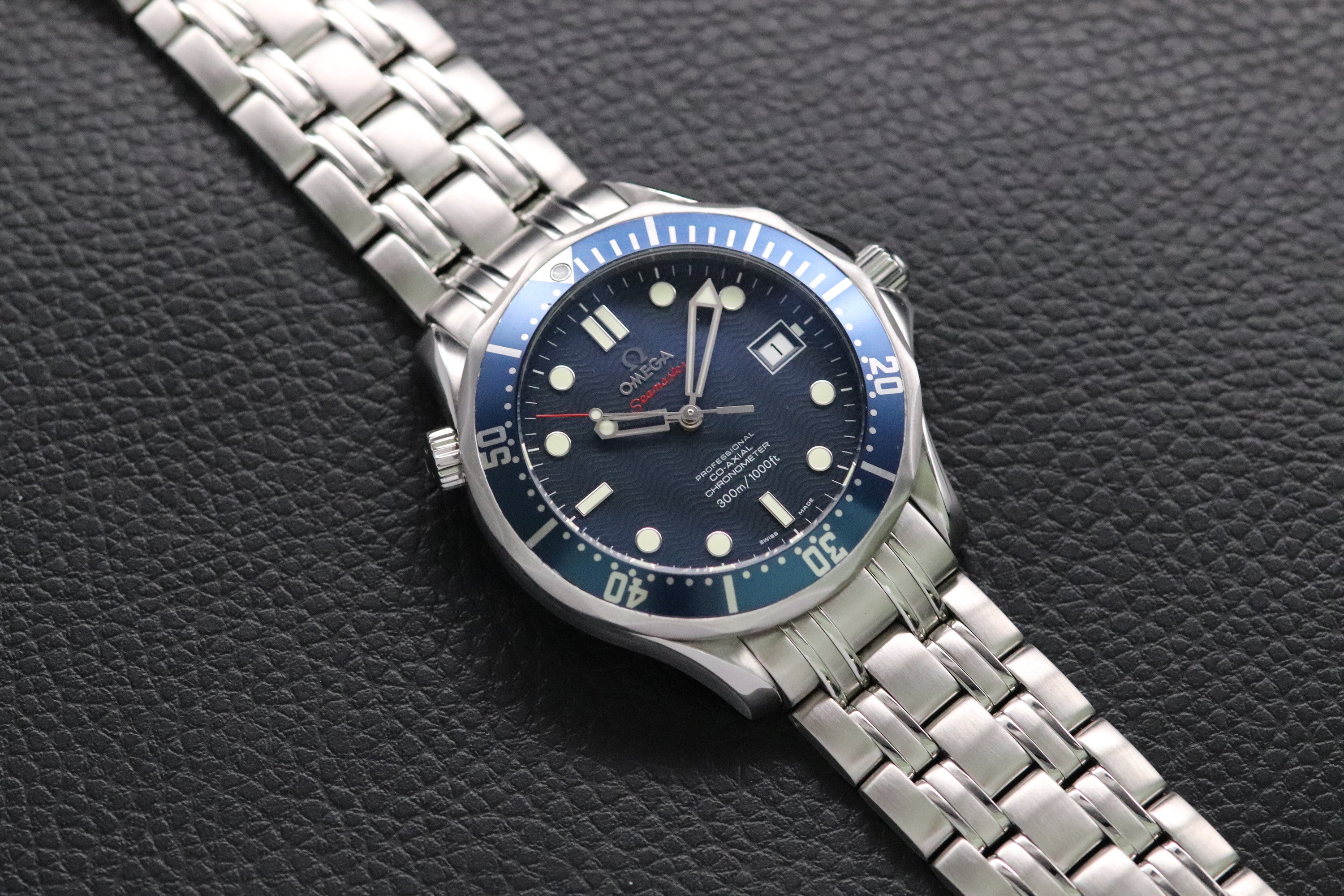 Omega Seamaster Diver 2220.80 Blue Dial 2009