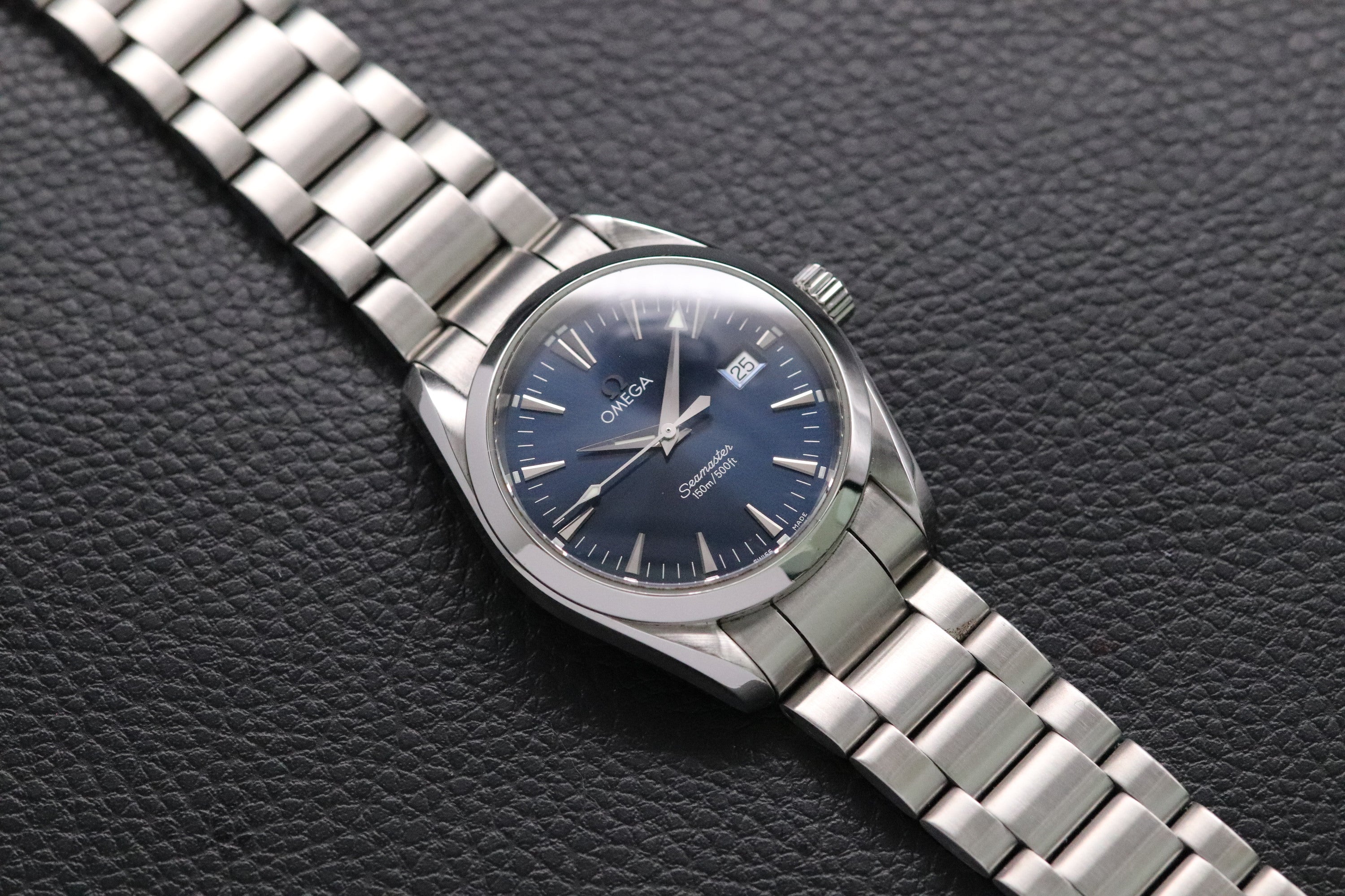 Omega Seamaster Aqua Terra 2518.80 Blue Dial 1998