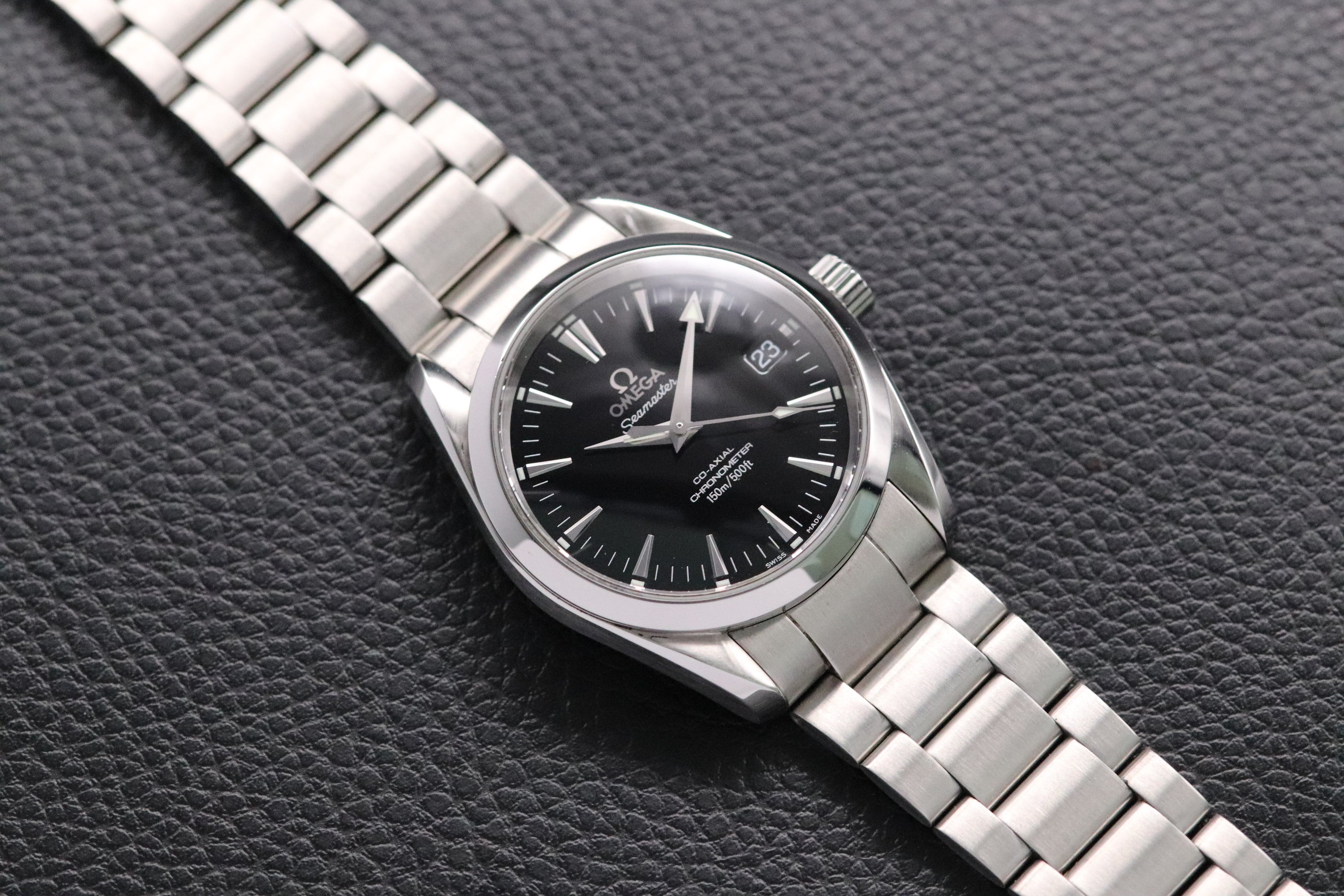 Omega Seamaster Aqua Terra 2504.50 Black Dial 2006