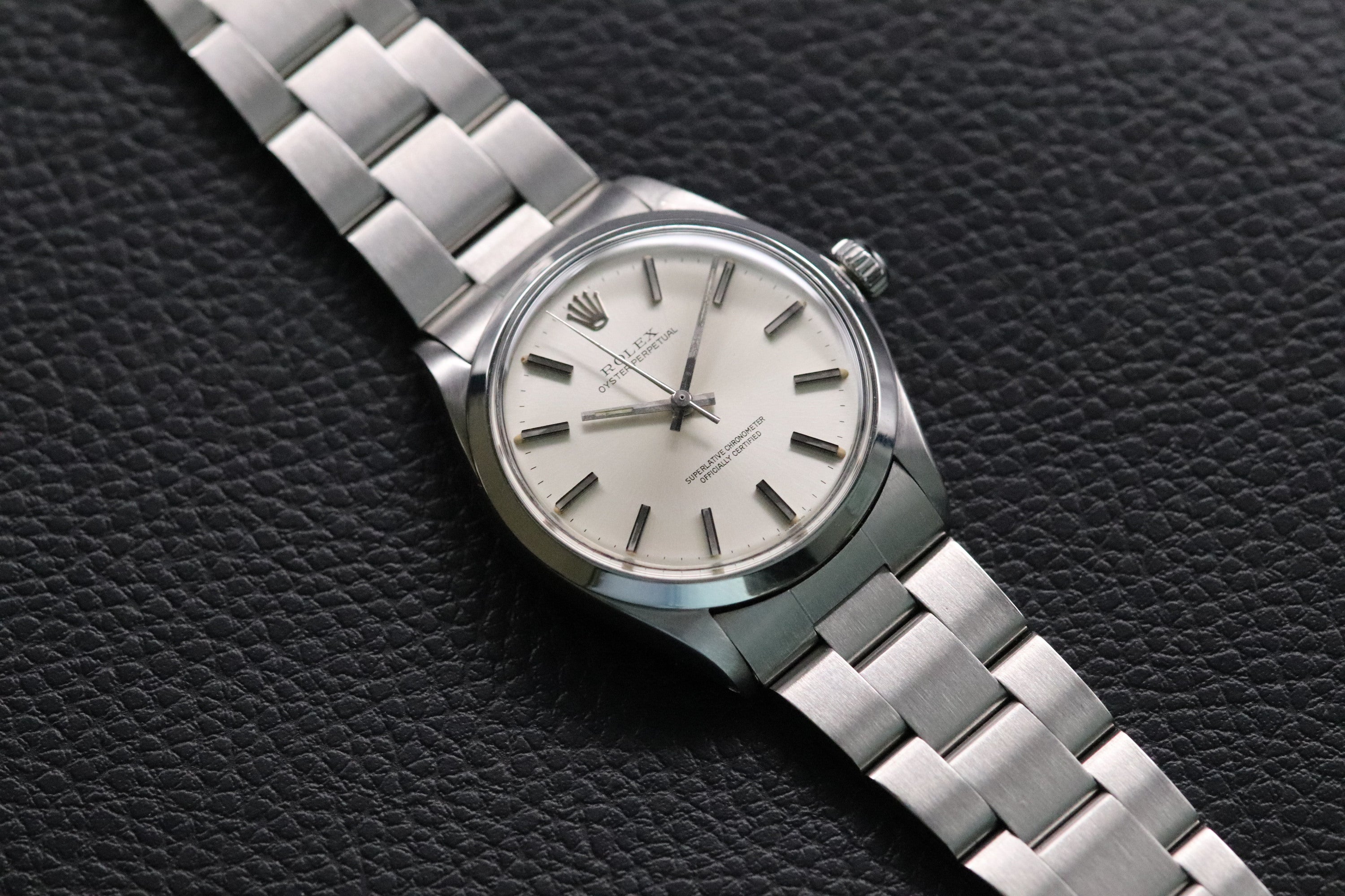 Rolex Oyster Perpetual 1002 Lavender Dial