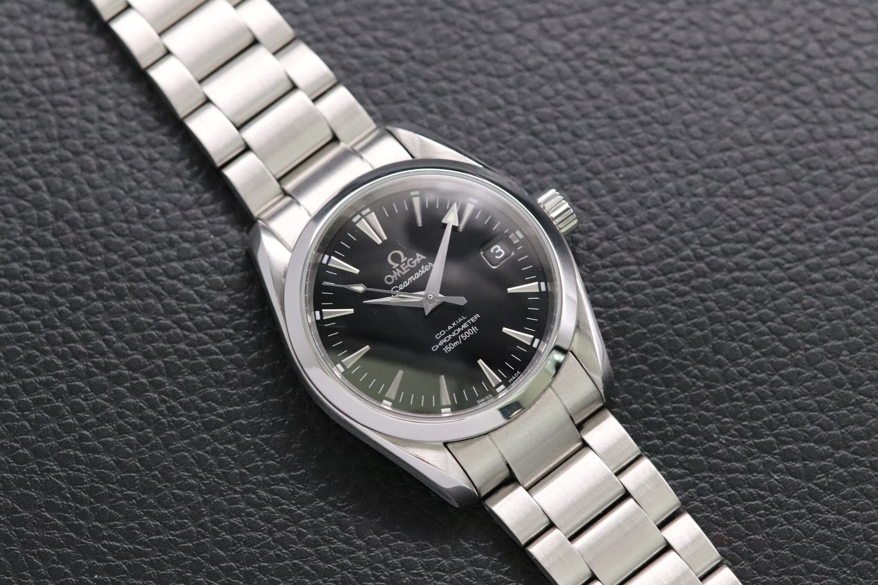 Omega Seamaster Aqua Terra 2504.50 Black Dial 2007