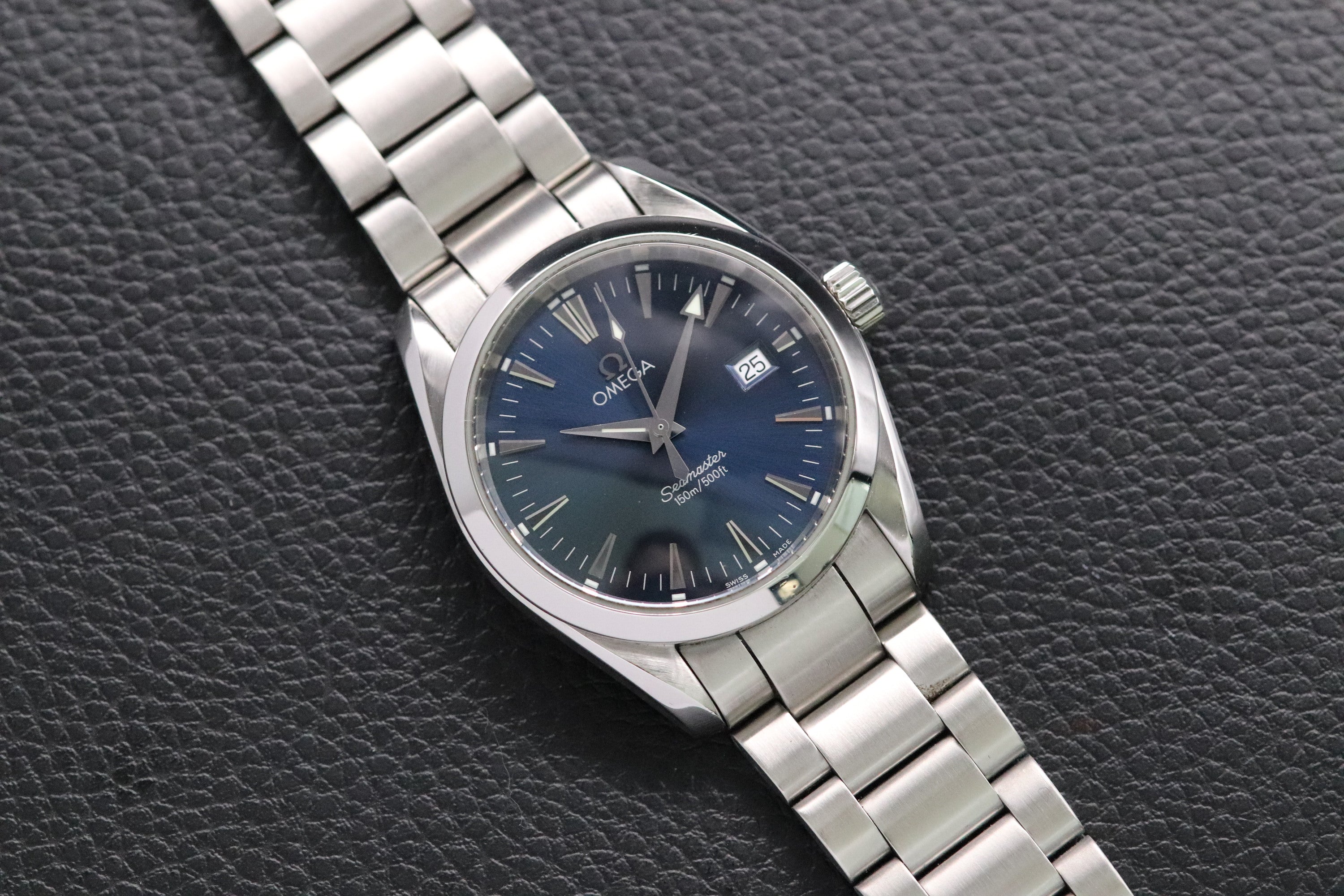 Omega Seamaster Aqua Terra 2518.80 Blue Dial 1998
