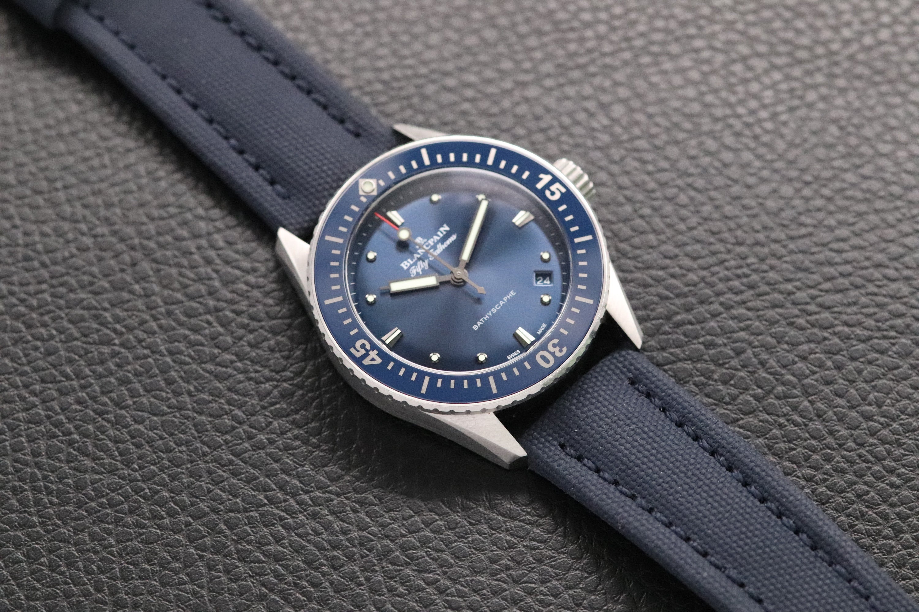 Blancpain Fifty Fathoms Bathyscape 5100-1140-O52A Fullset 2023 Box+Papers