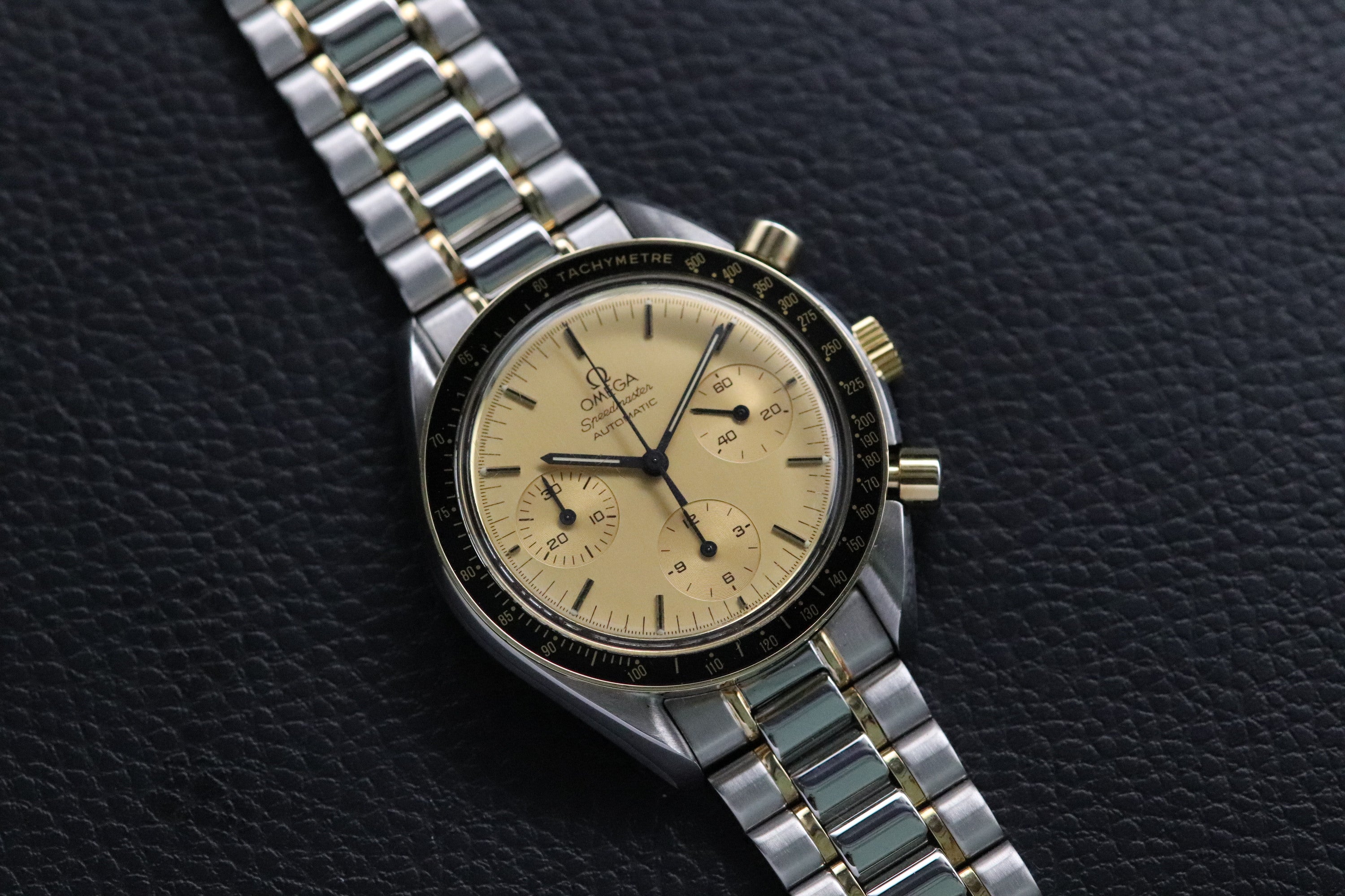 Omega Speedmaster Reduced 3310.10 Gold 1989