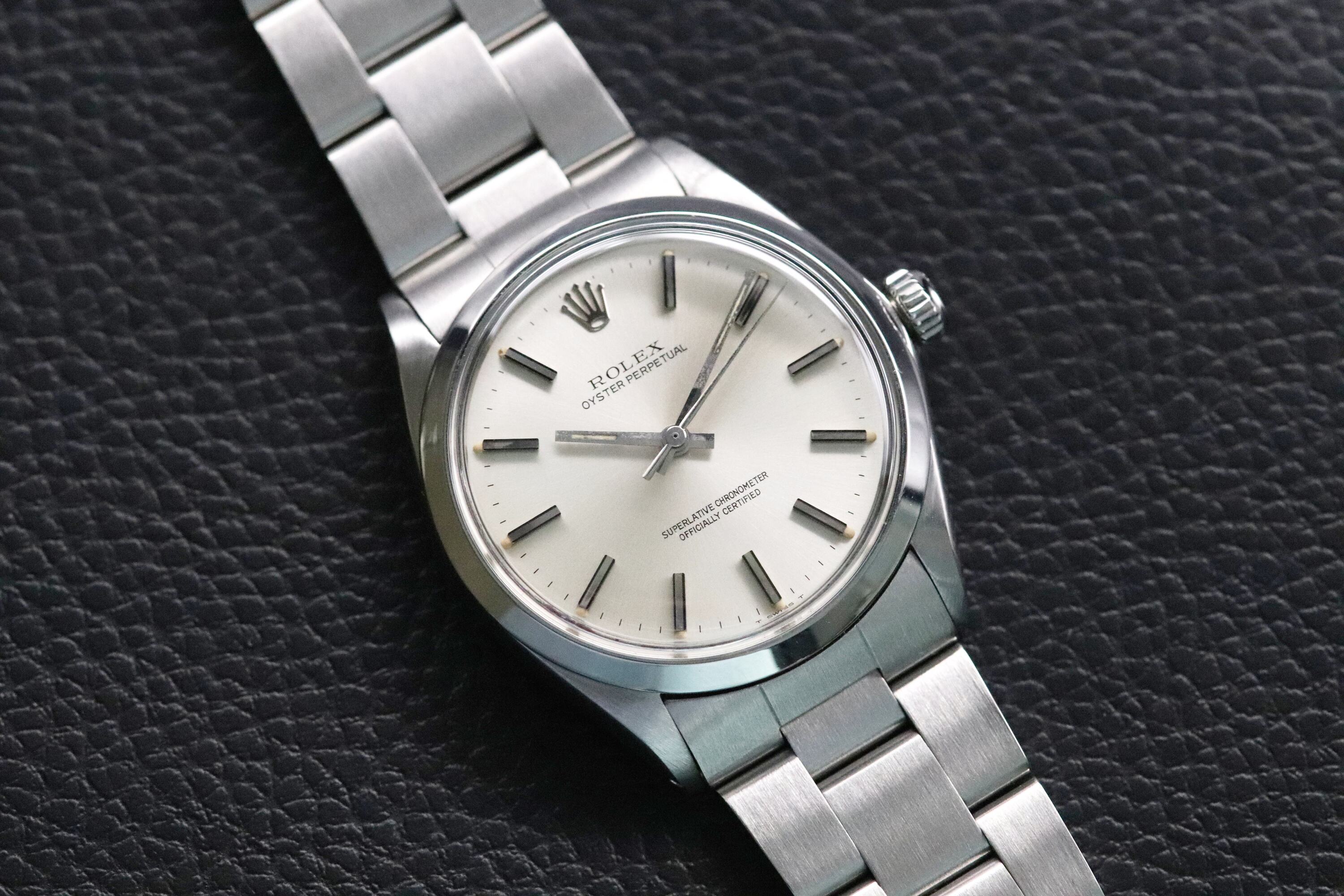 Rolex Oyster Perpetual 1002 Lavender Dial