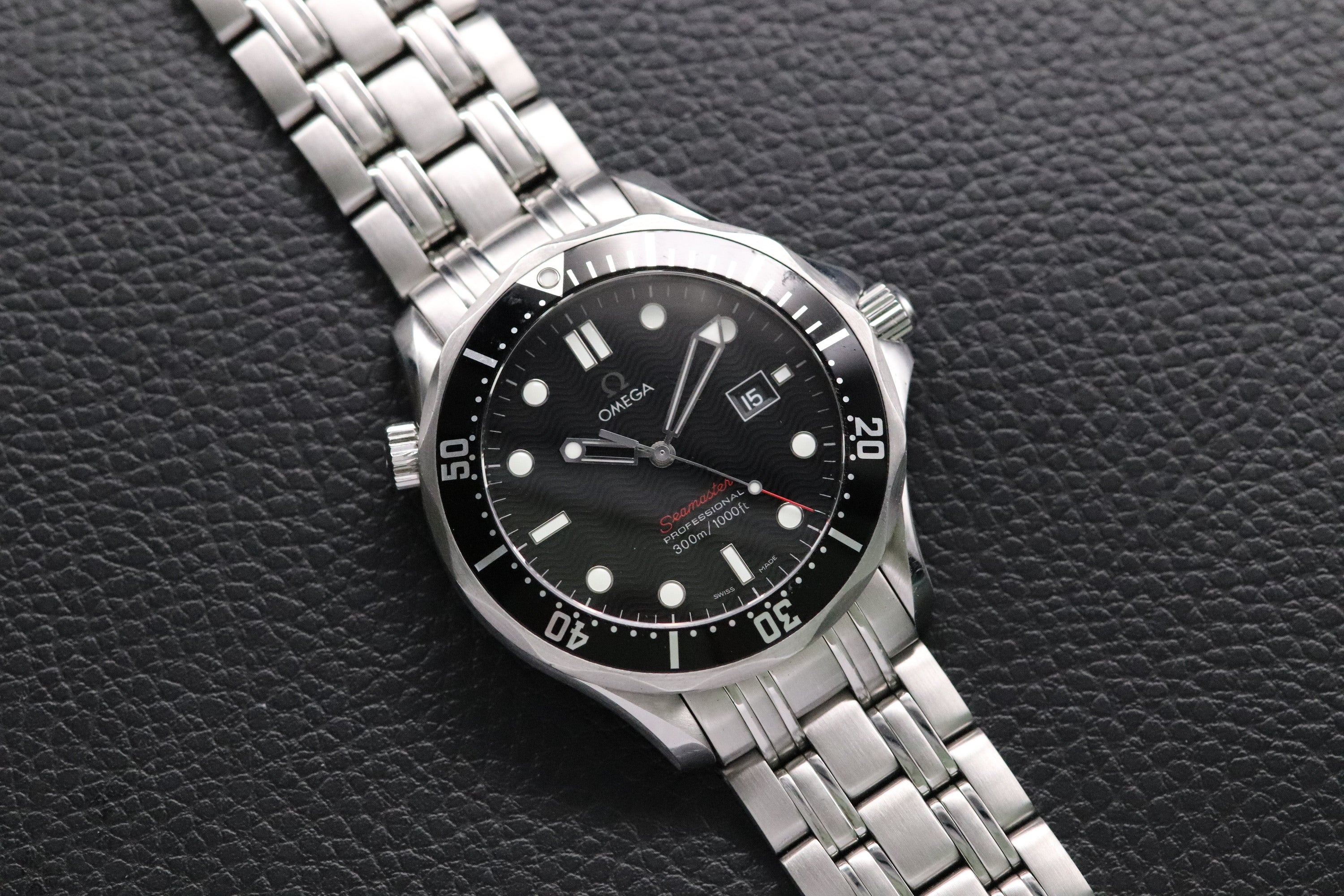 Omega Seamaster Diver 300M 212.30.41.61.01.001 Black Dial 2016