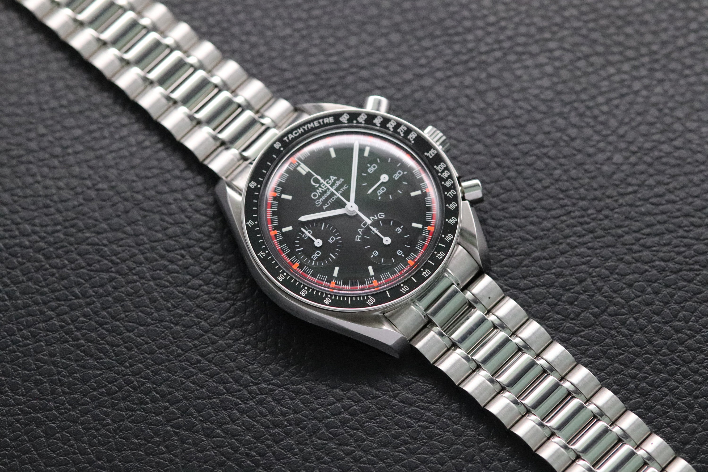 Omega Speedmaster Reduced 3518.50 Michael Schumacher 2001 Fullset Box+Paper
