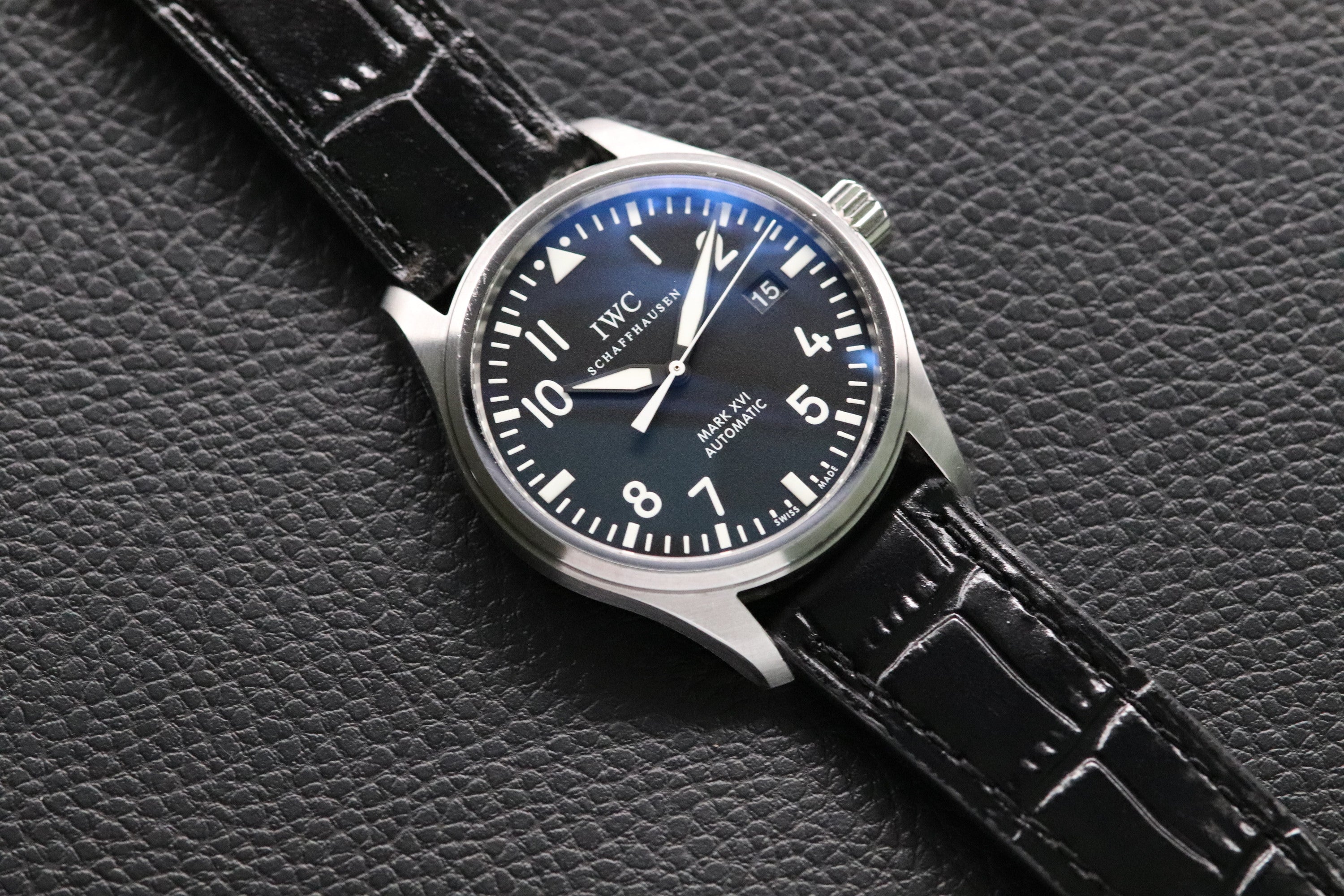IWC Mark XVI Black IW325501 Pilot 2007 Papers