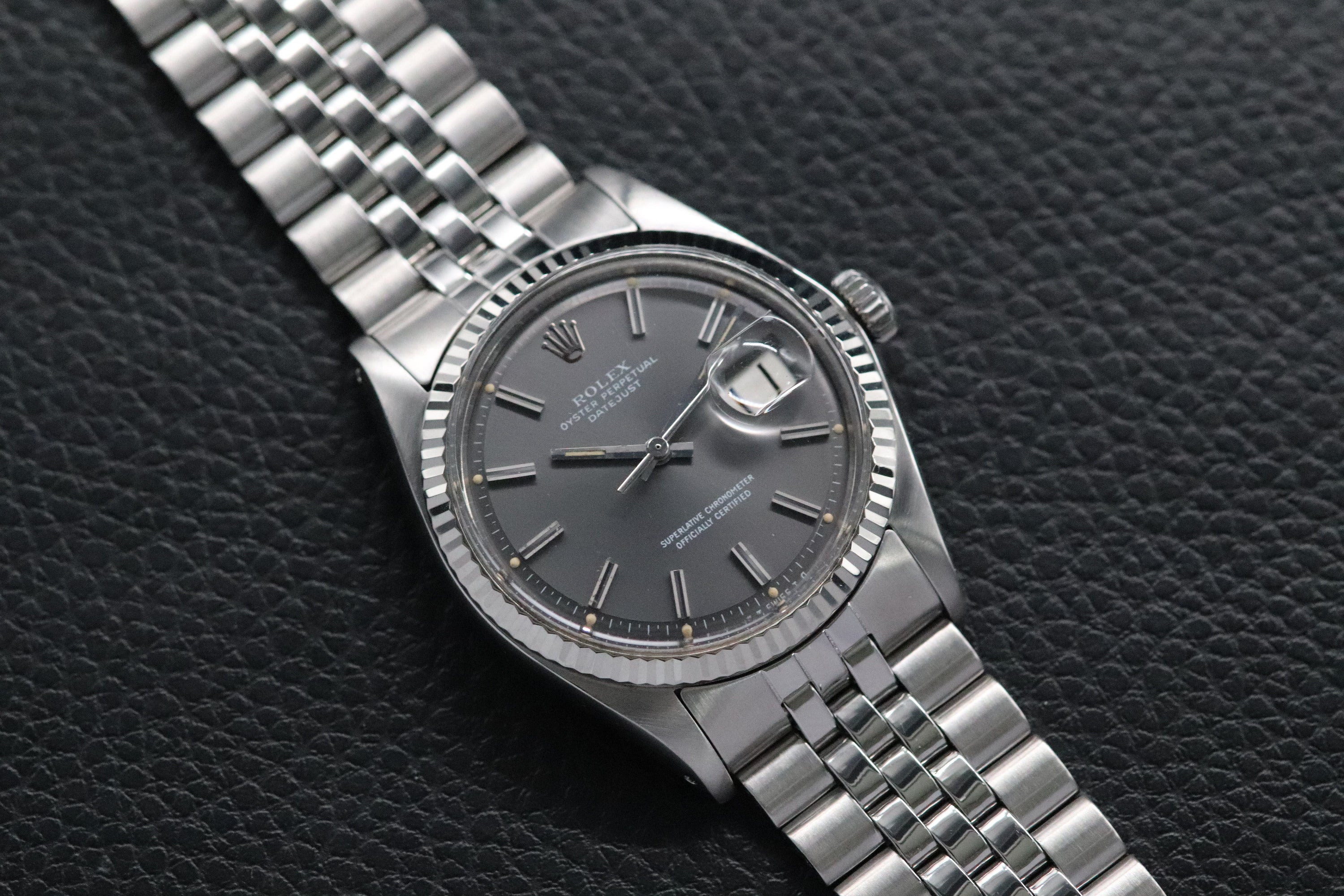 Rolex Datejust 1601 Grey Dial 1972