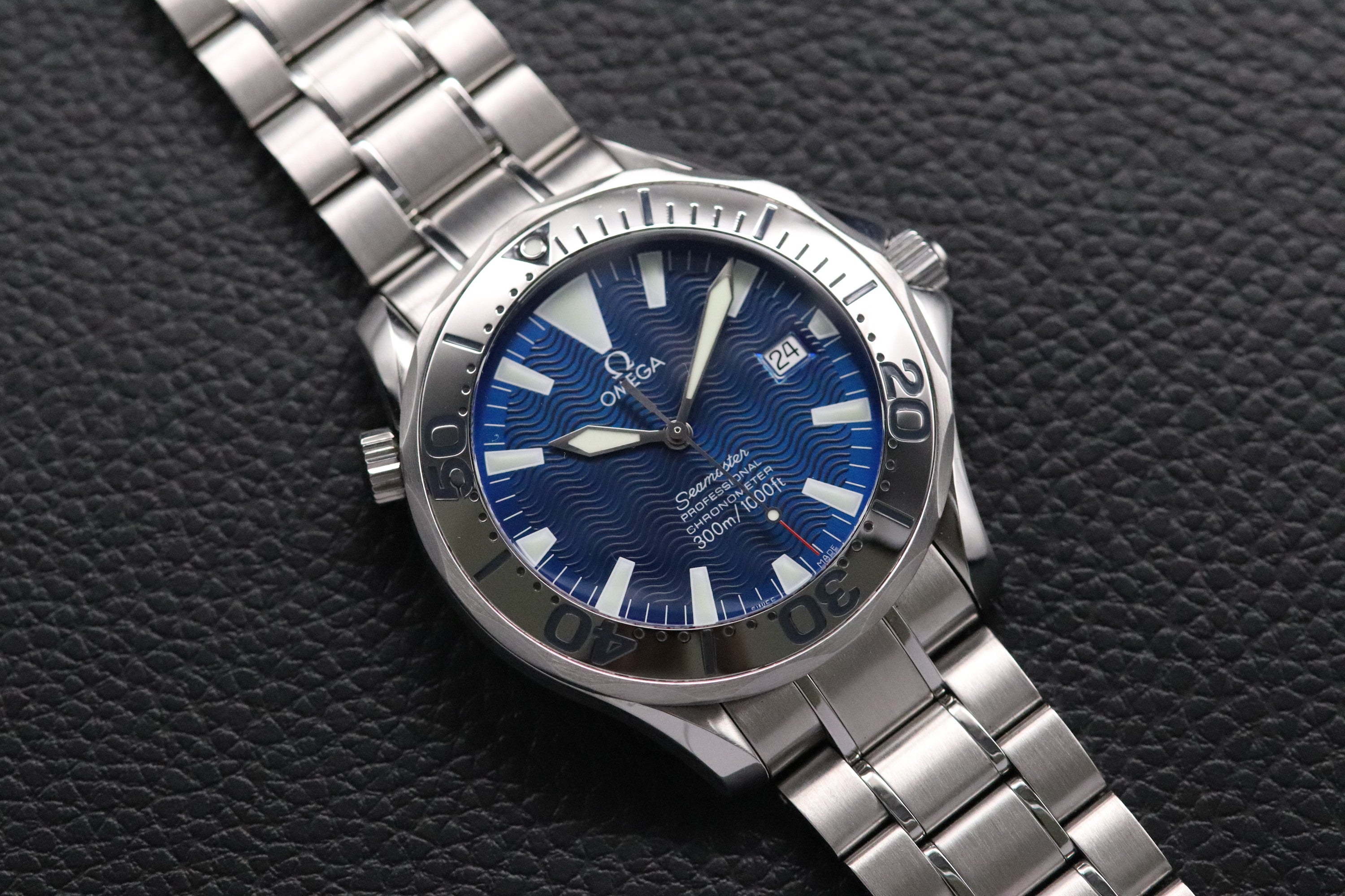 Omega Seamaster Diver 2255.80 Blue Dial 2006