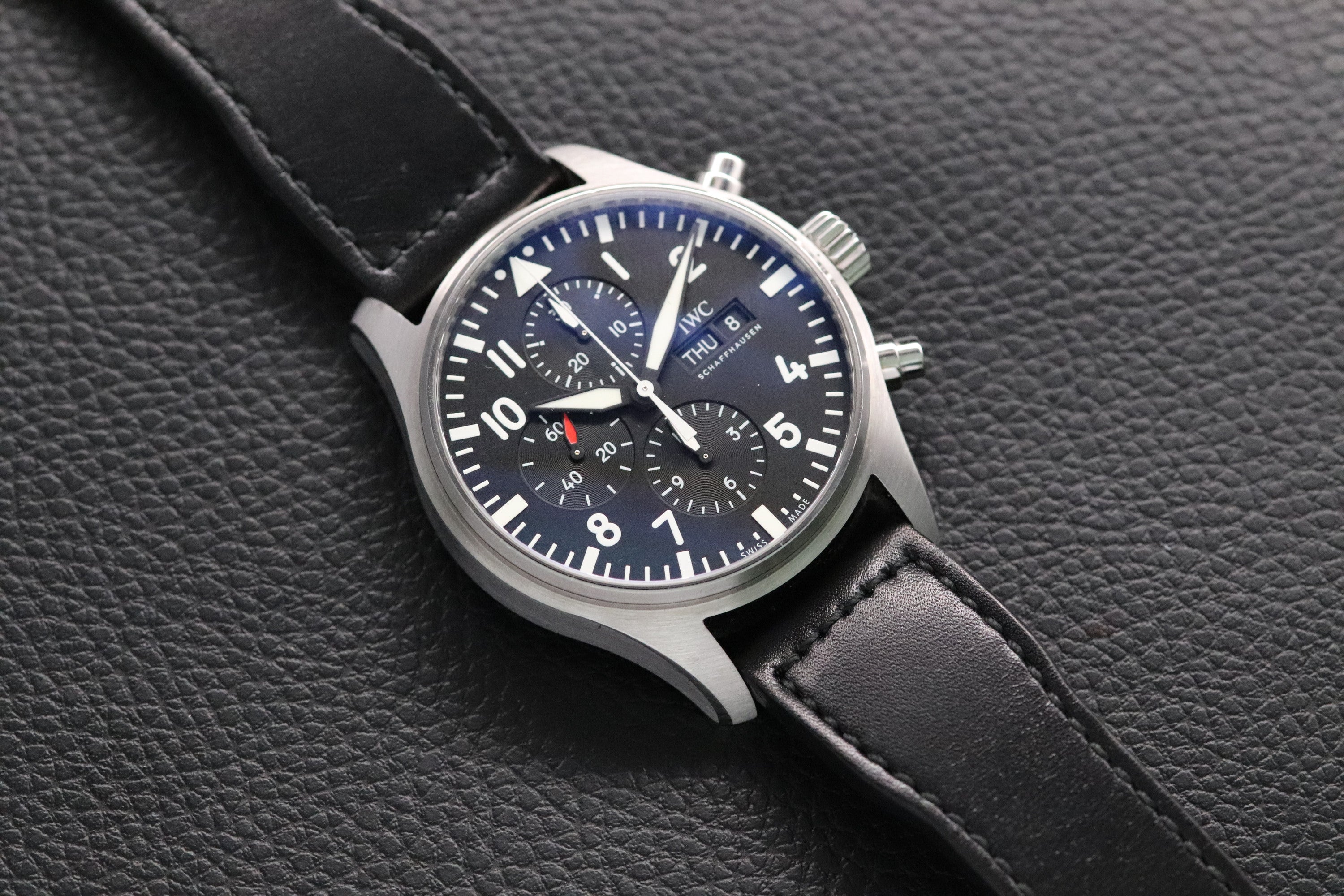 IWC Pilot's Watch Chronograph IW377709 Papers 2018