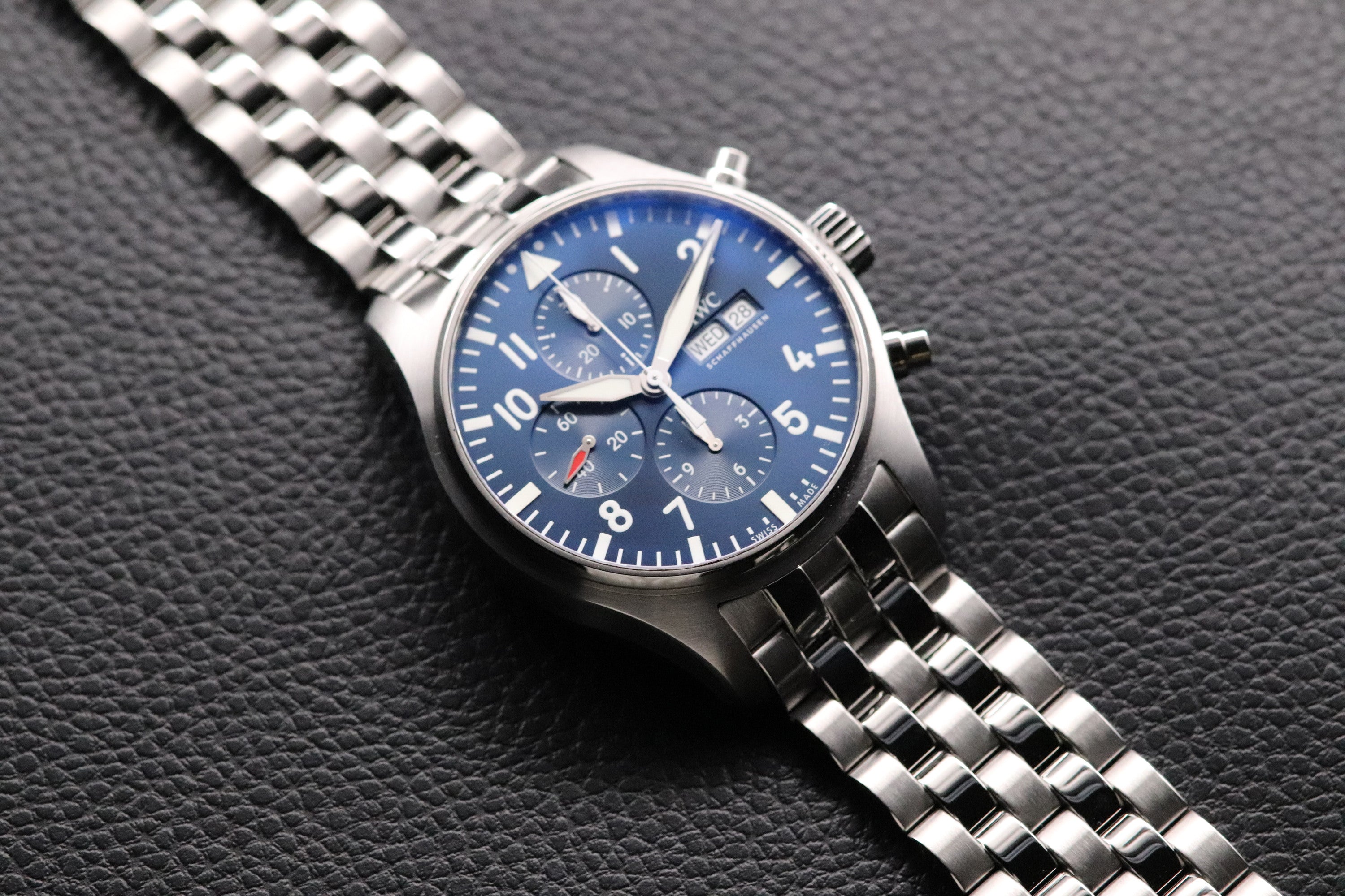 IWC Fliegeruhr Chronograph IW377717 Fullset 2020 Box+Papers