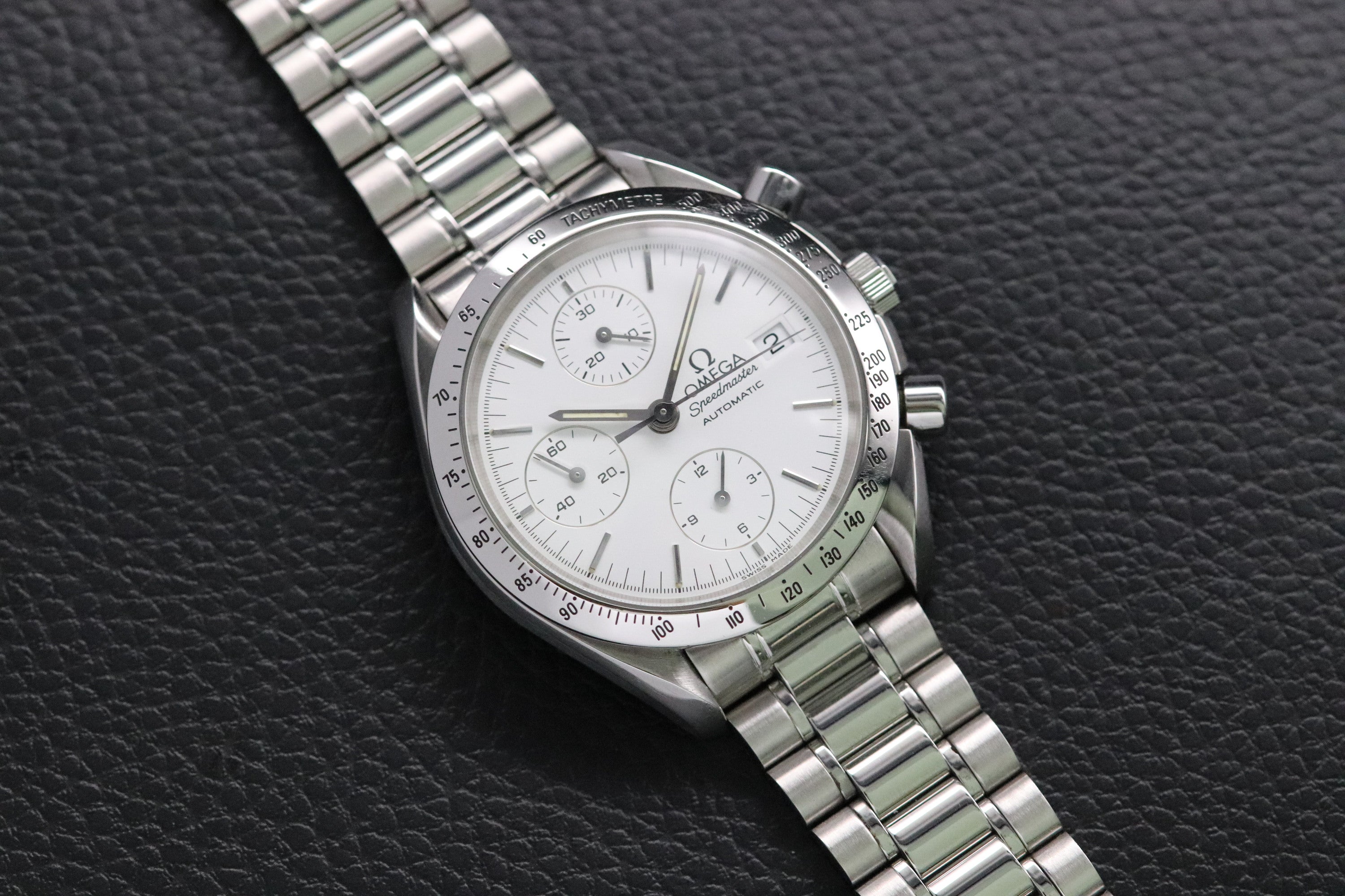 Omega Speedmaster Date 3511.20 White Dial 1993 Albino