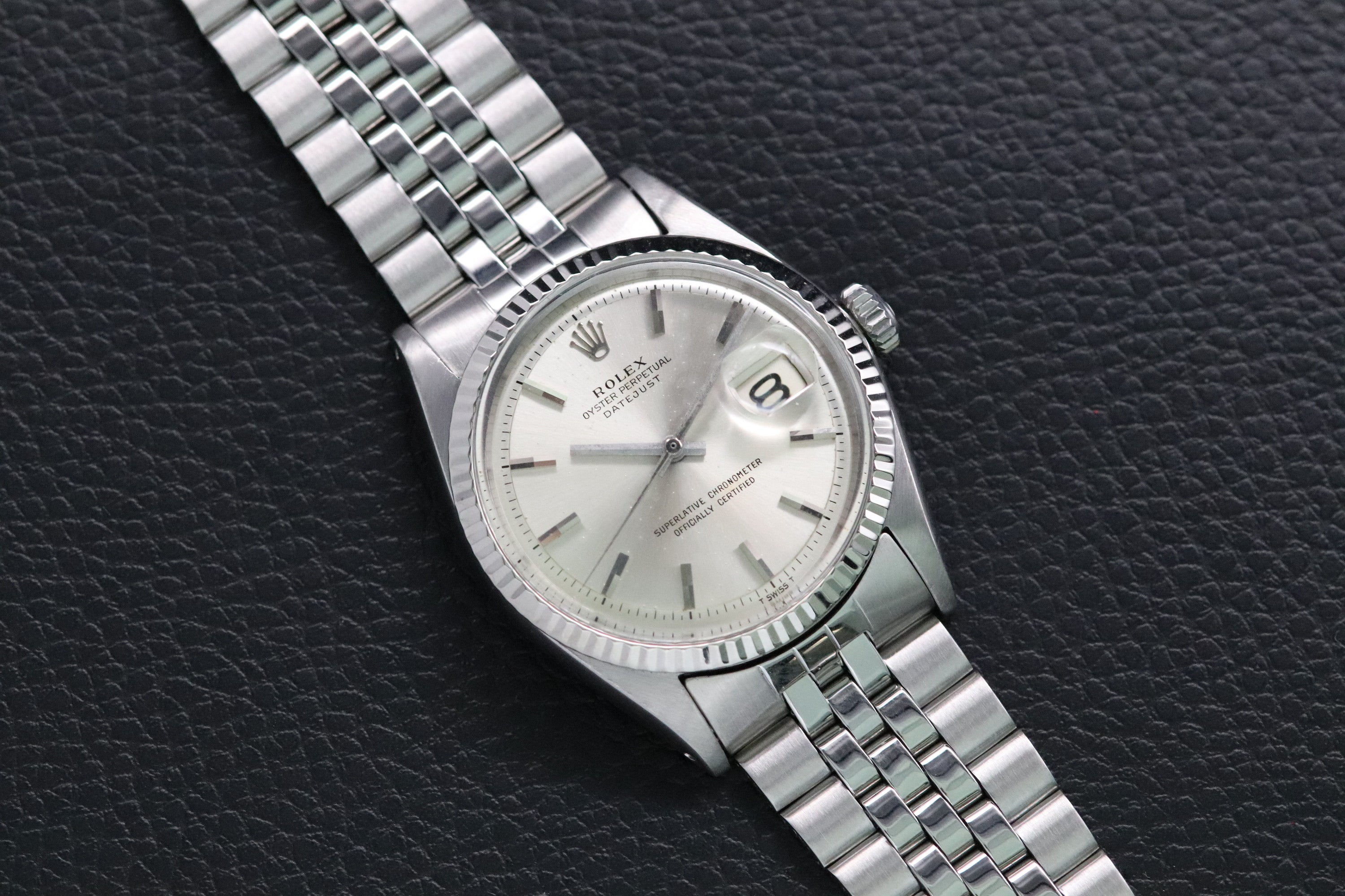 Rolex Datejust 1601 Silver Dial 1966