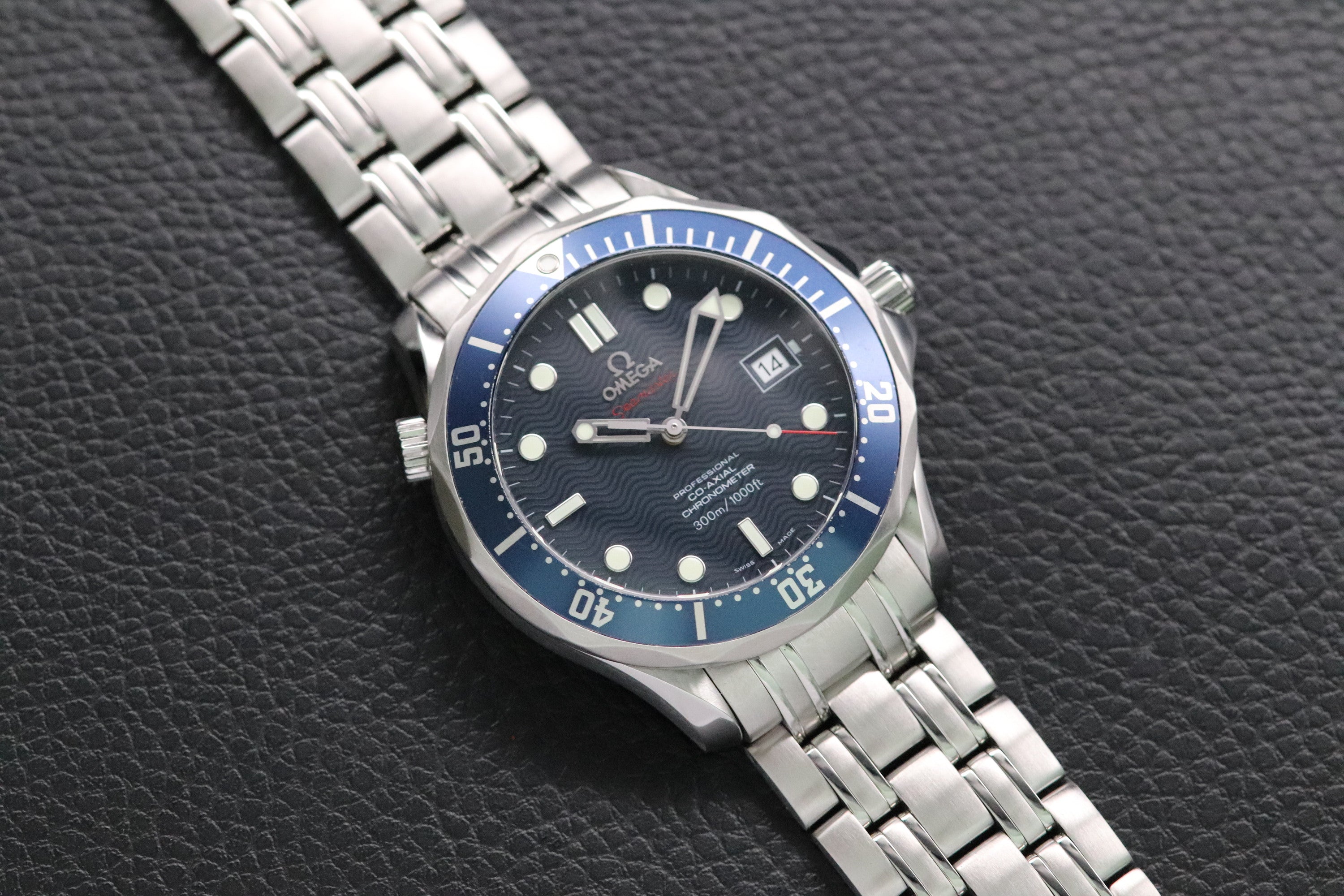 Omega Seamaster Diver 2220.80 Blue Dial 2010