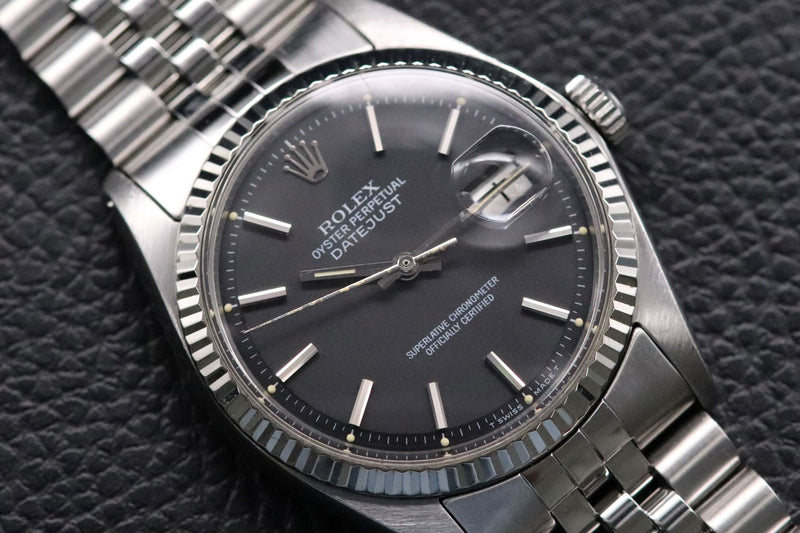 Rolex Datejust 1601 Black Dial