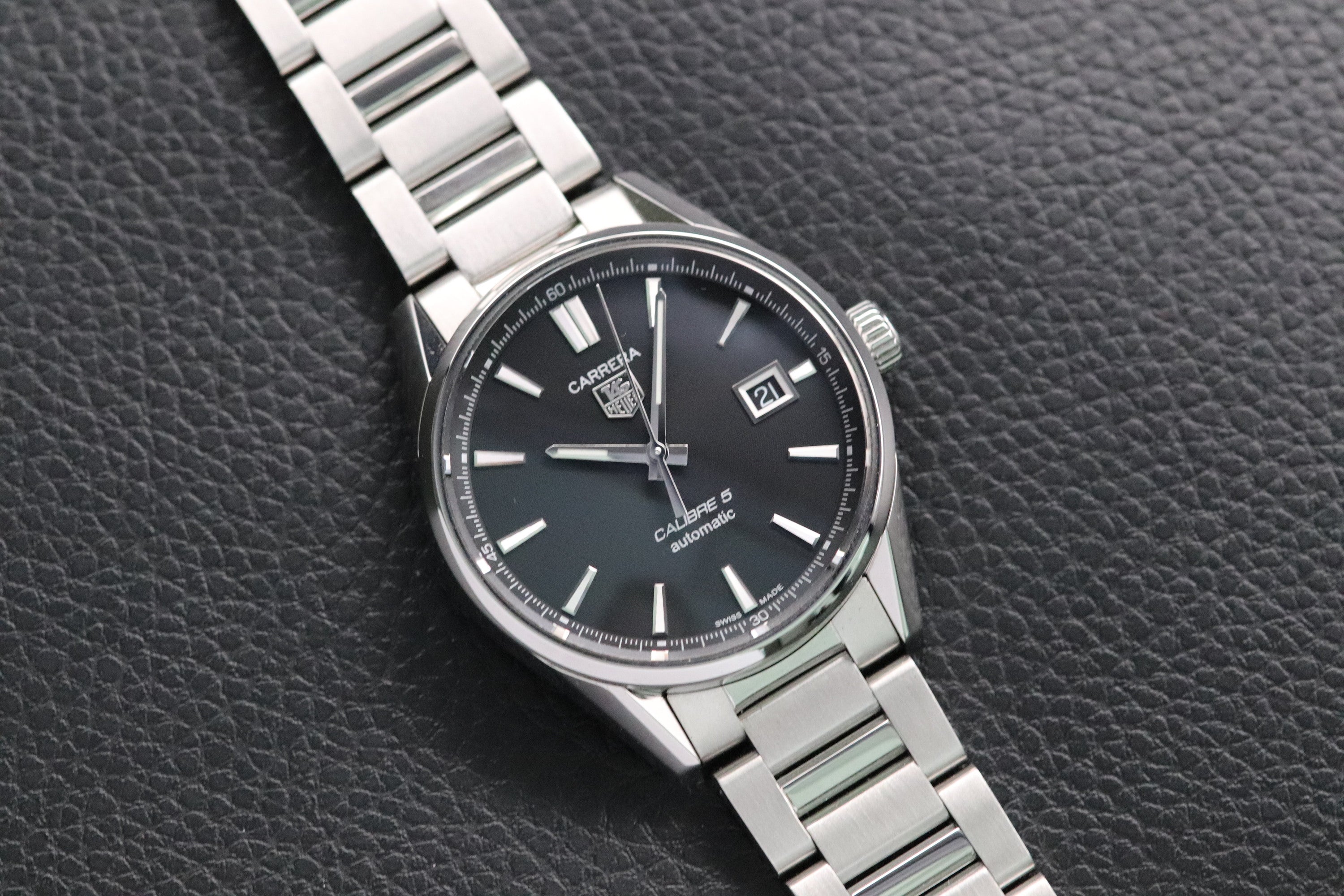 Tag Heuer Carrera Calibre 5 WAR211A Fullset 2018 Box+Papers