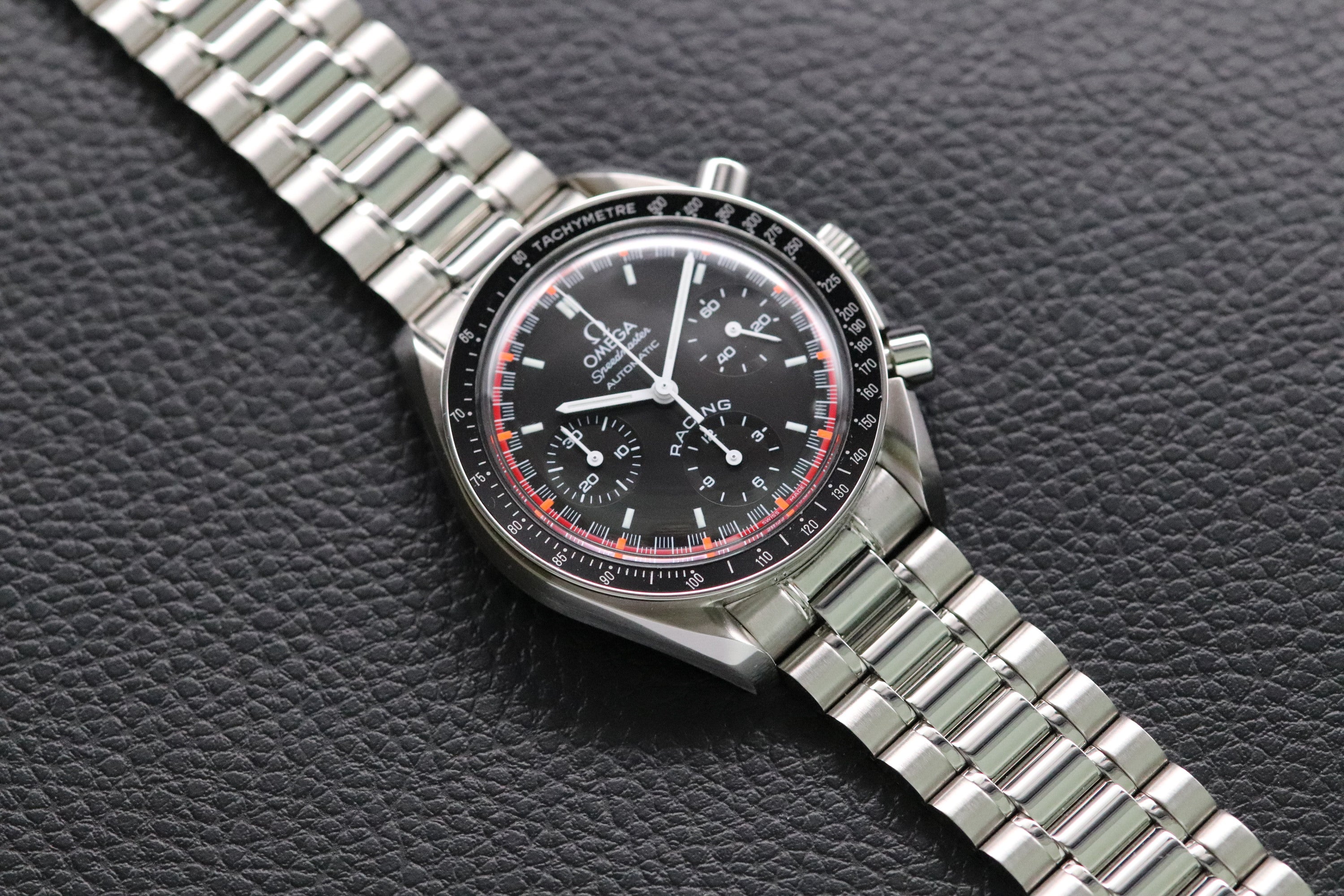 Omega Speedmaster Reduced 3518.50 Michael Schumacher 1998 Fullset Box+Paper
