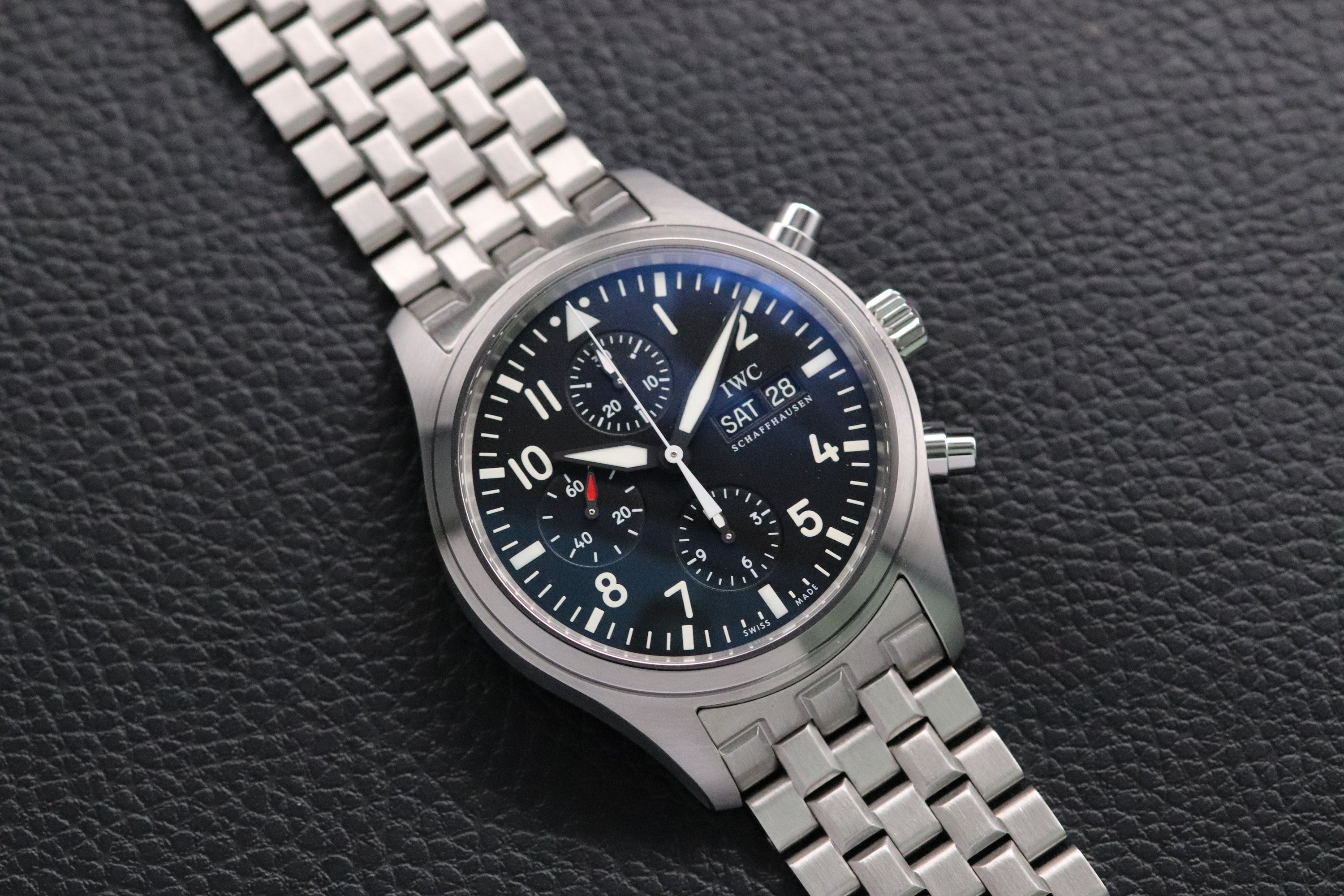 IWC Fliegeruhr Chronograph IW371701 Papers 2011