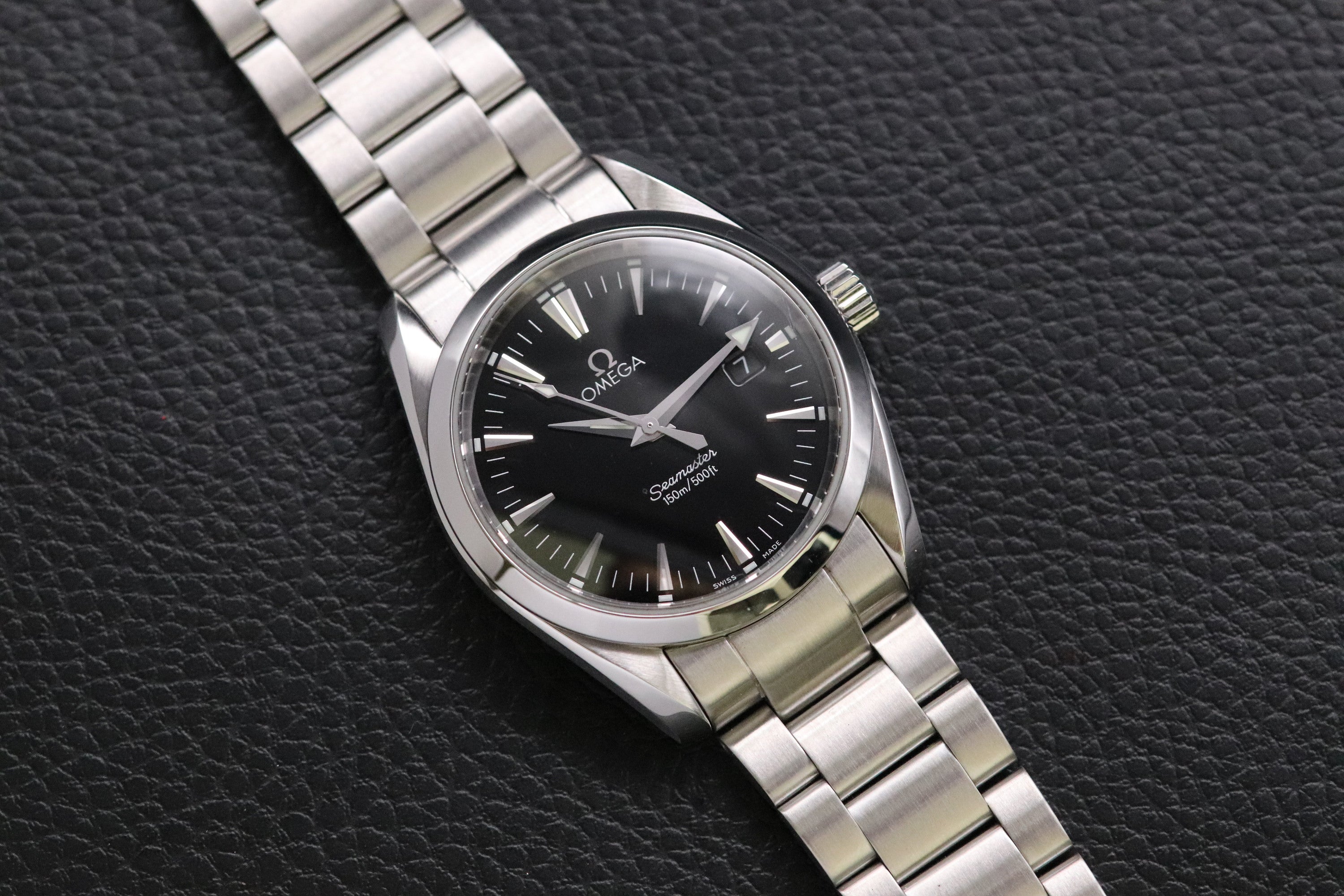 Omega Seamaster Aqua Terra 2518.50 Black Dial 2011 Box