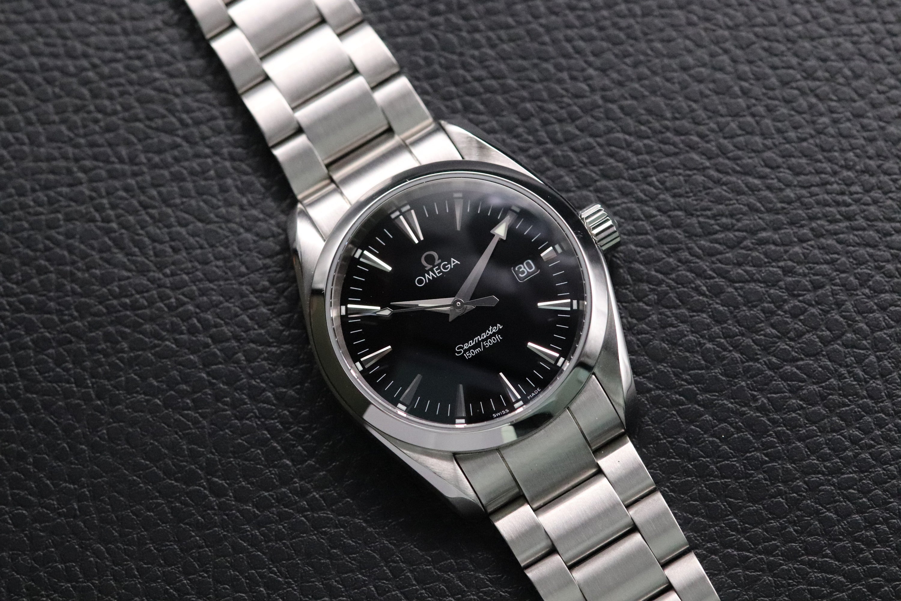 Omega Seamaster Aqua Terra 2518.50 Black Dial 1998