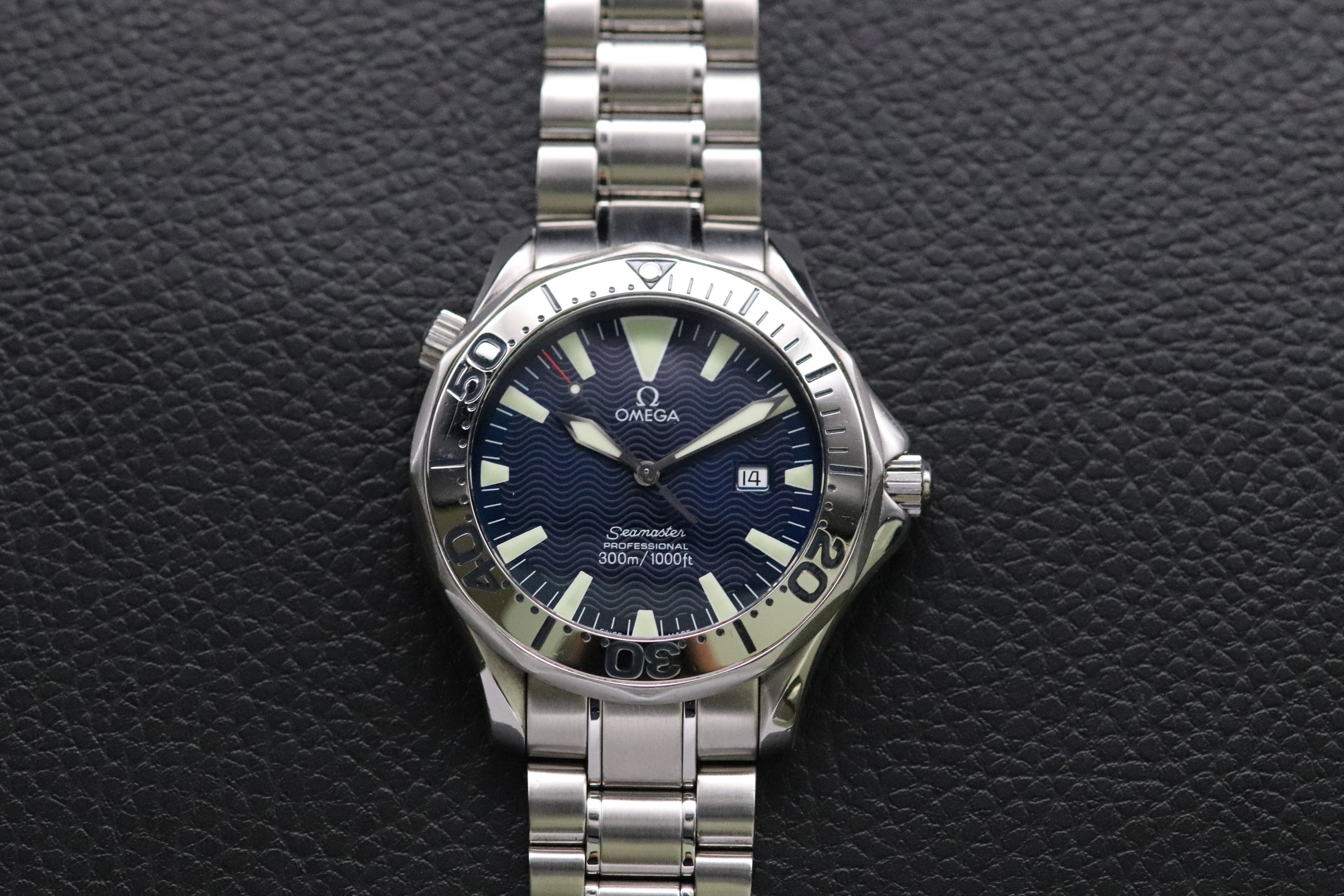 Omega Seamaster Diver 2265.80 Blue Dial 1998