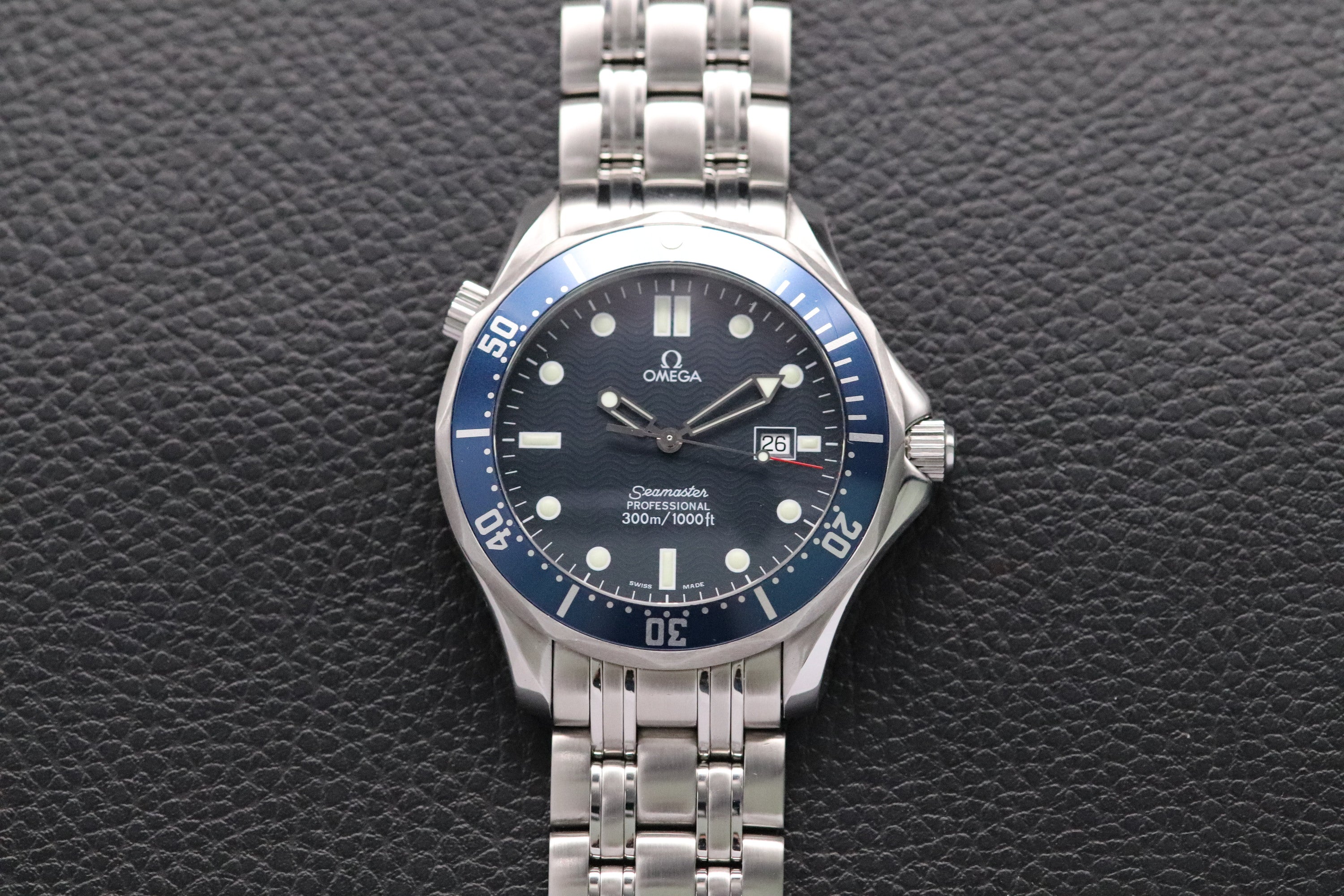 Omega Seamaster James Bond 2541.80 Blue 1998