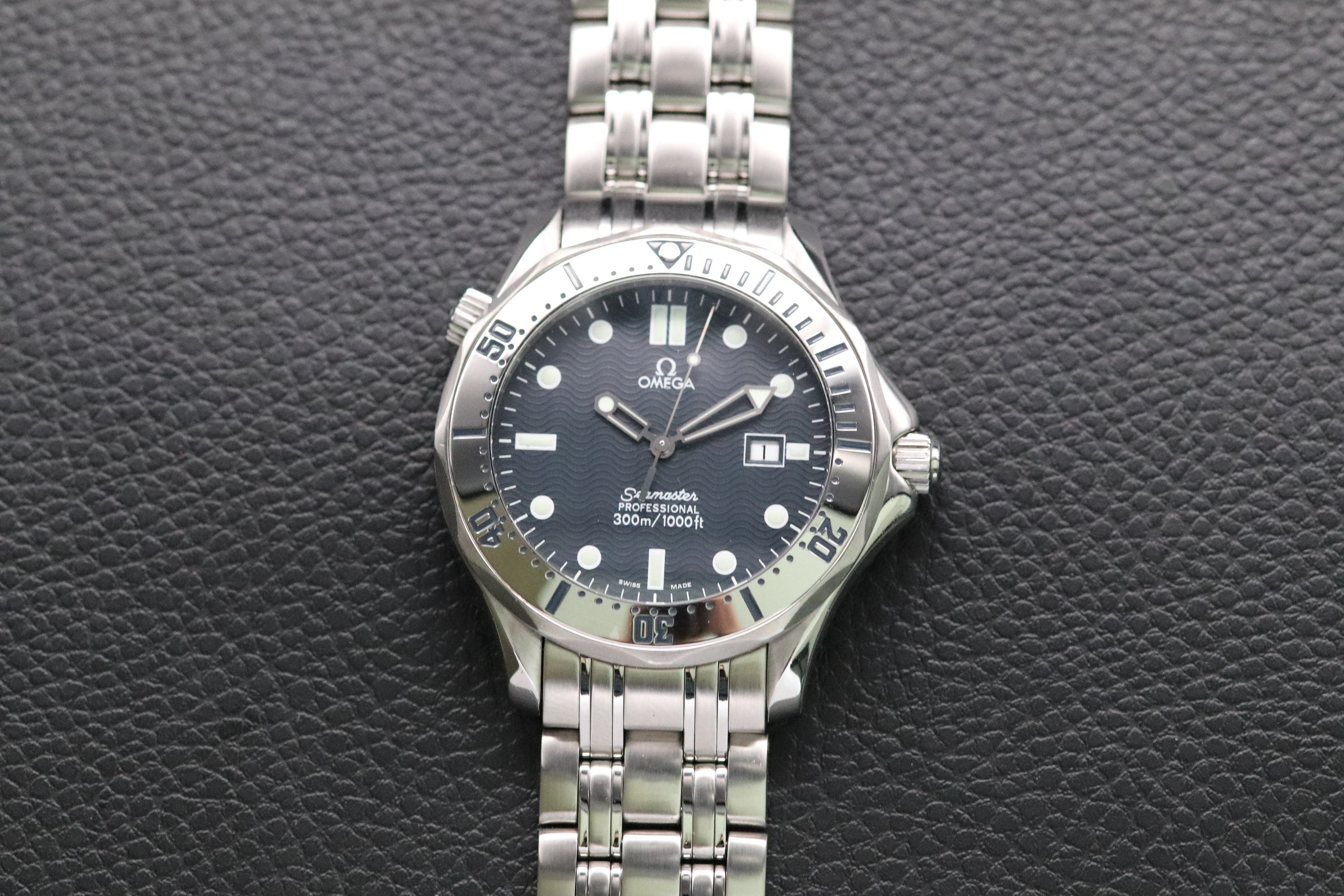 Omega Seamaster 300 2542.80 Blue Dial 1998