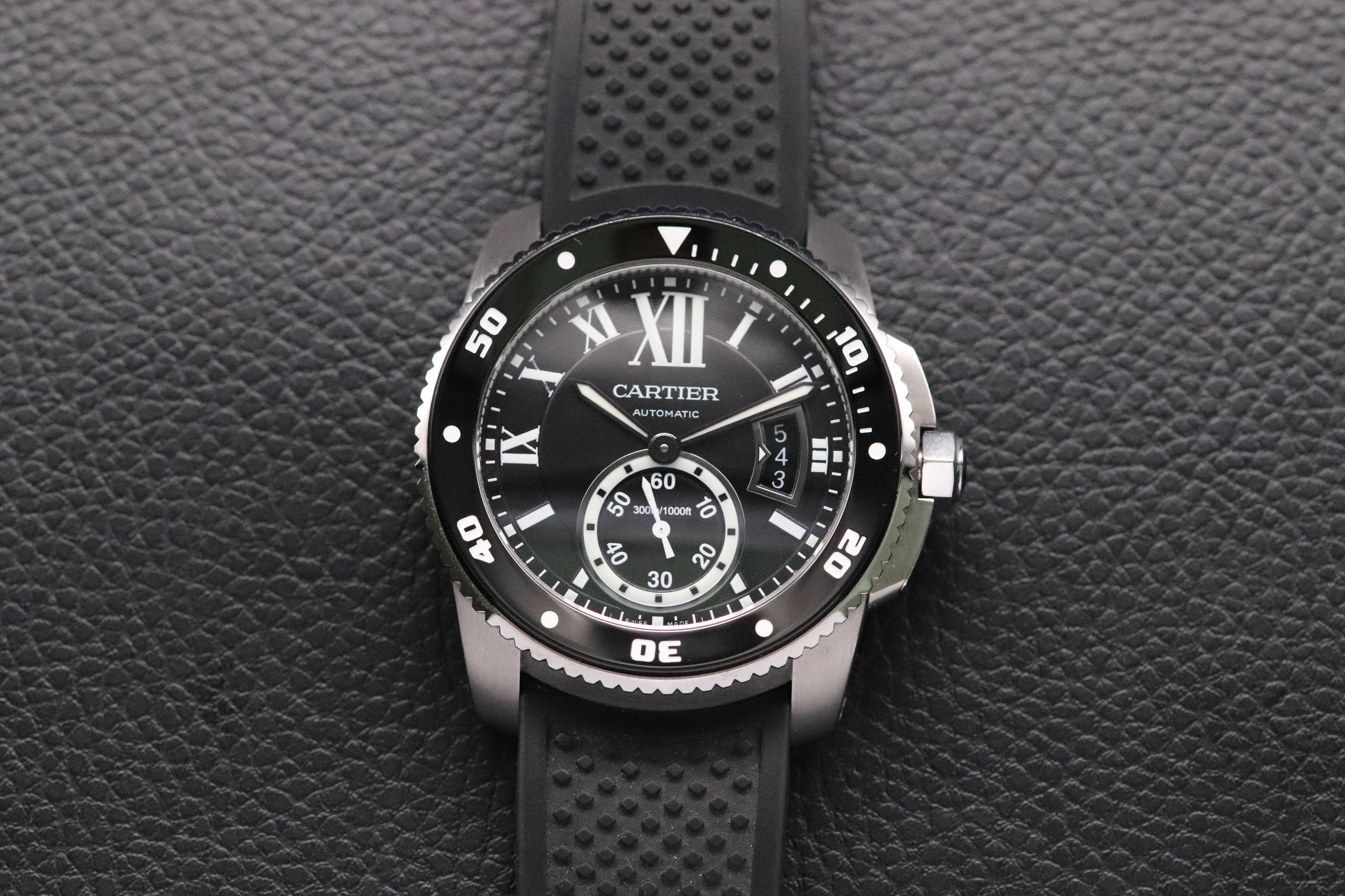 Cartier Calibre de Cartier W7100056 Rubber Strap 2016