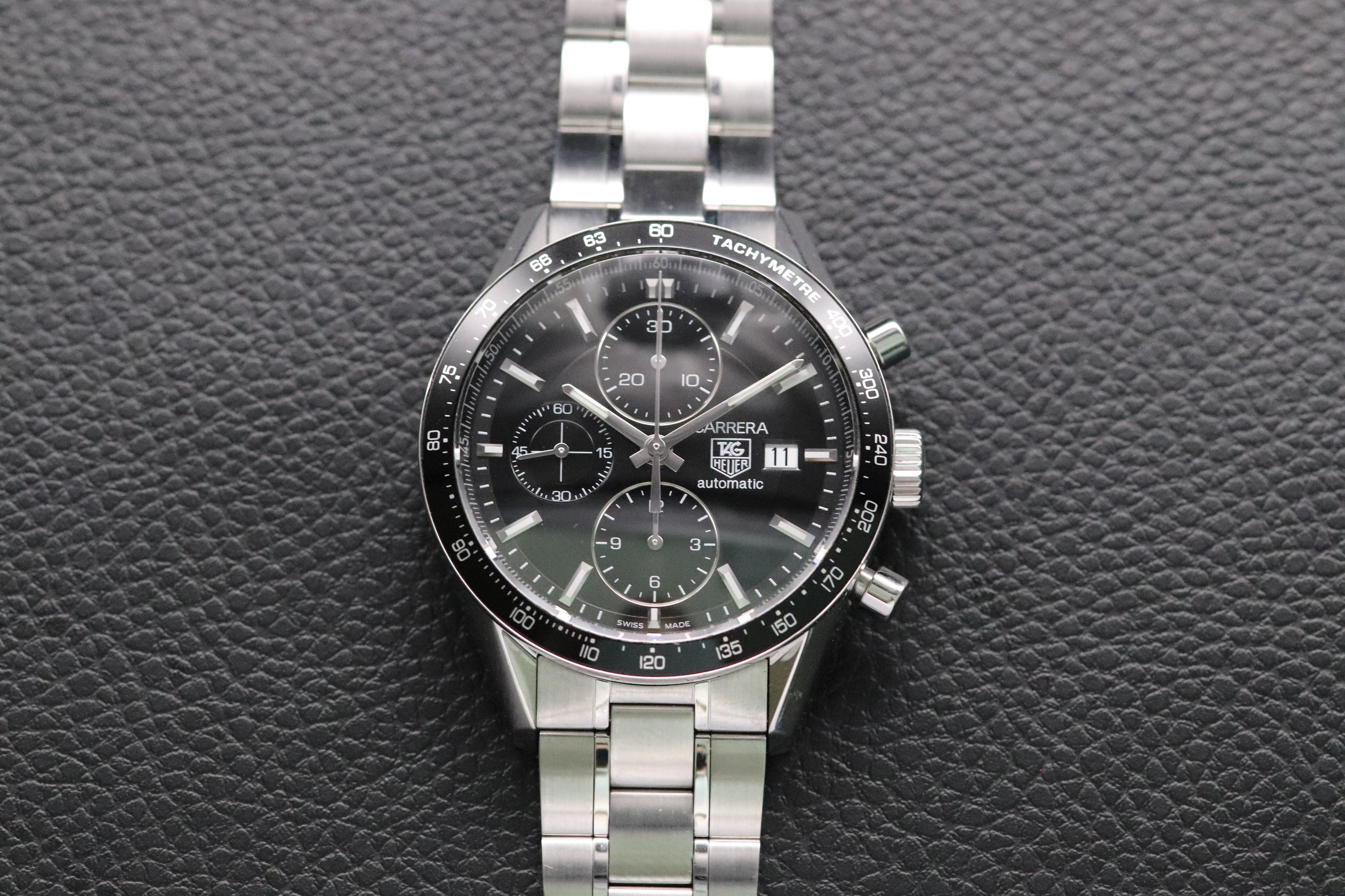 Tag Heuer Carrera Calibre 16 CV201E Black Dial 2012