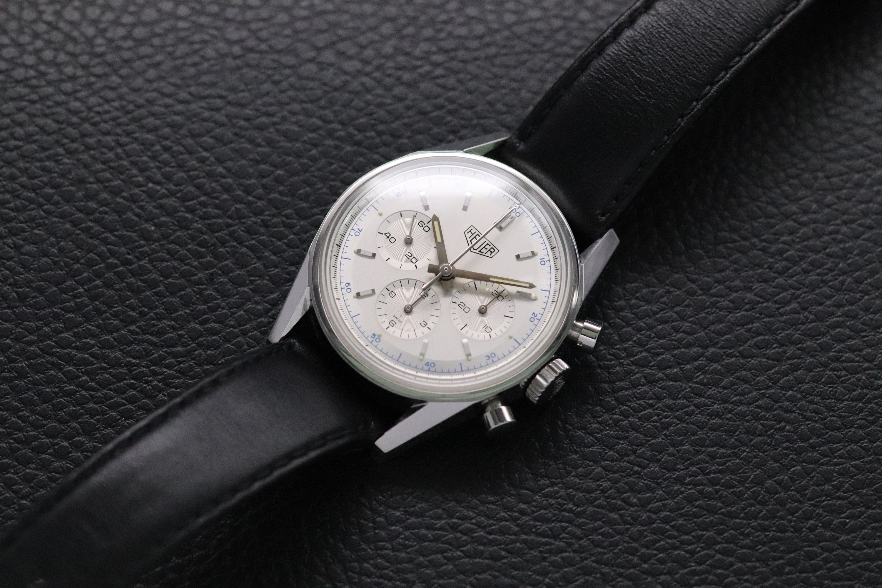 Tag Heuer CS3110 Carrera 1964 Re-Edition White Dial 2001