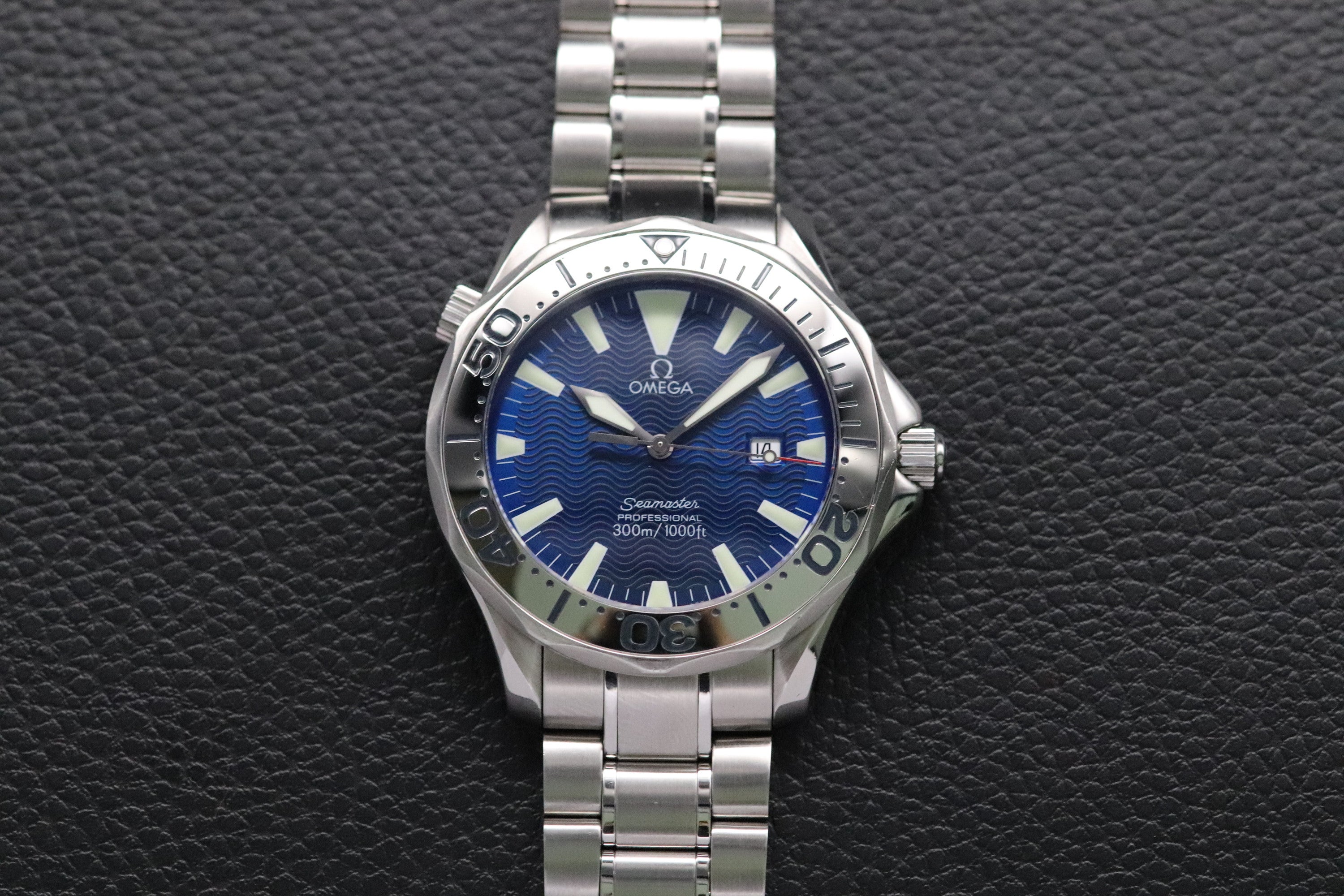 Omega Seamaster Diver 2265.80 Blue Dial 1998