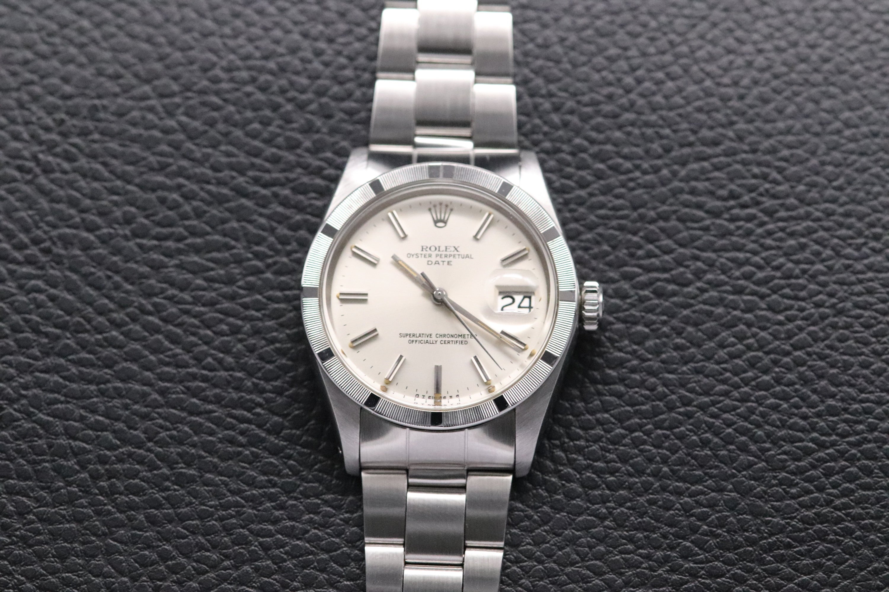 Rolex Date 1501 Silver Dial 1973