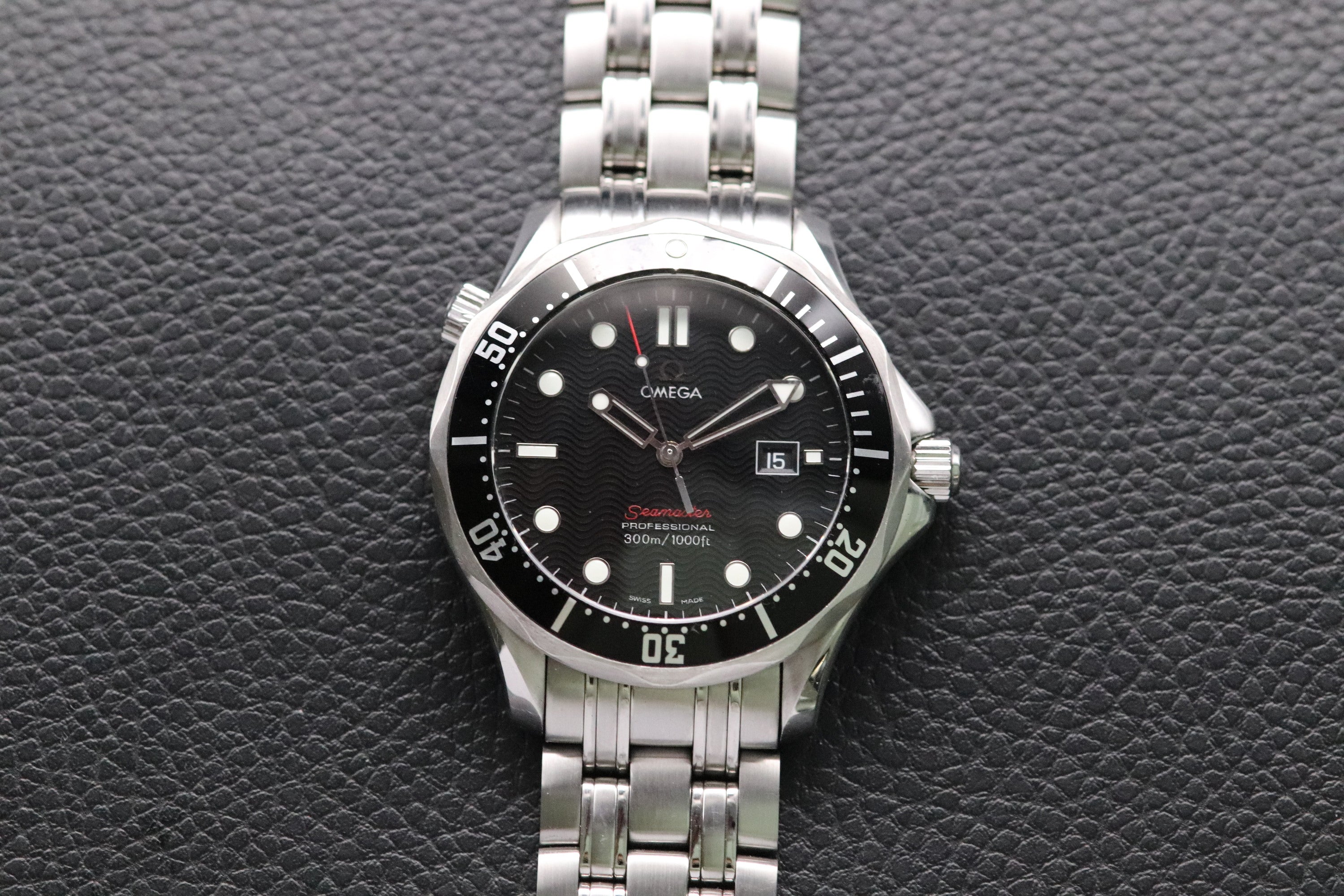 Omega Seamaster Diver 300M 212.30.41.61.01.001 Black Dial 2016