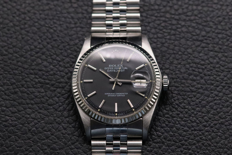 Rolex Datejust 1601 Black Dial