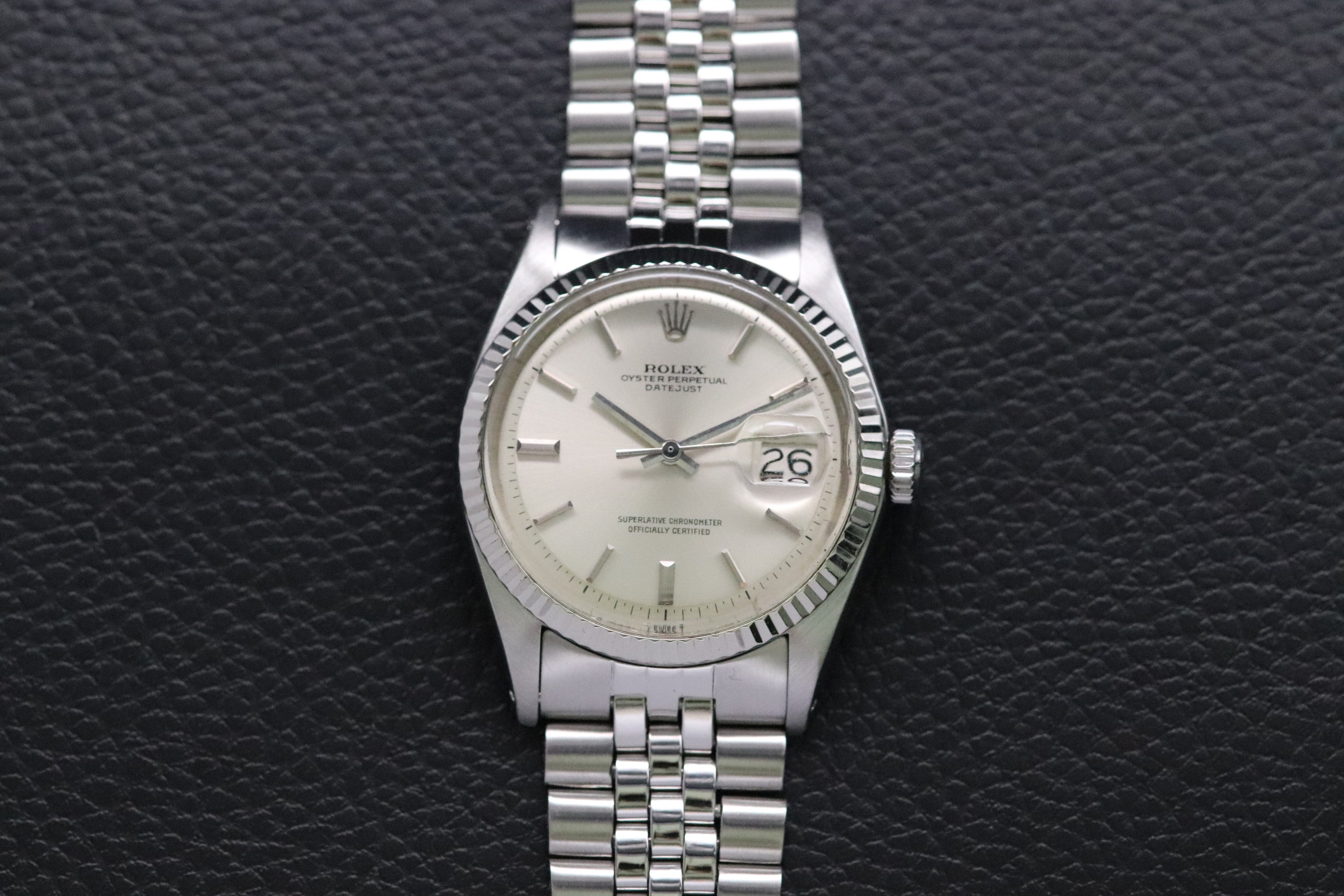 Rolex Datejust 1601 Silver Dial 1971