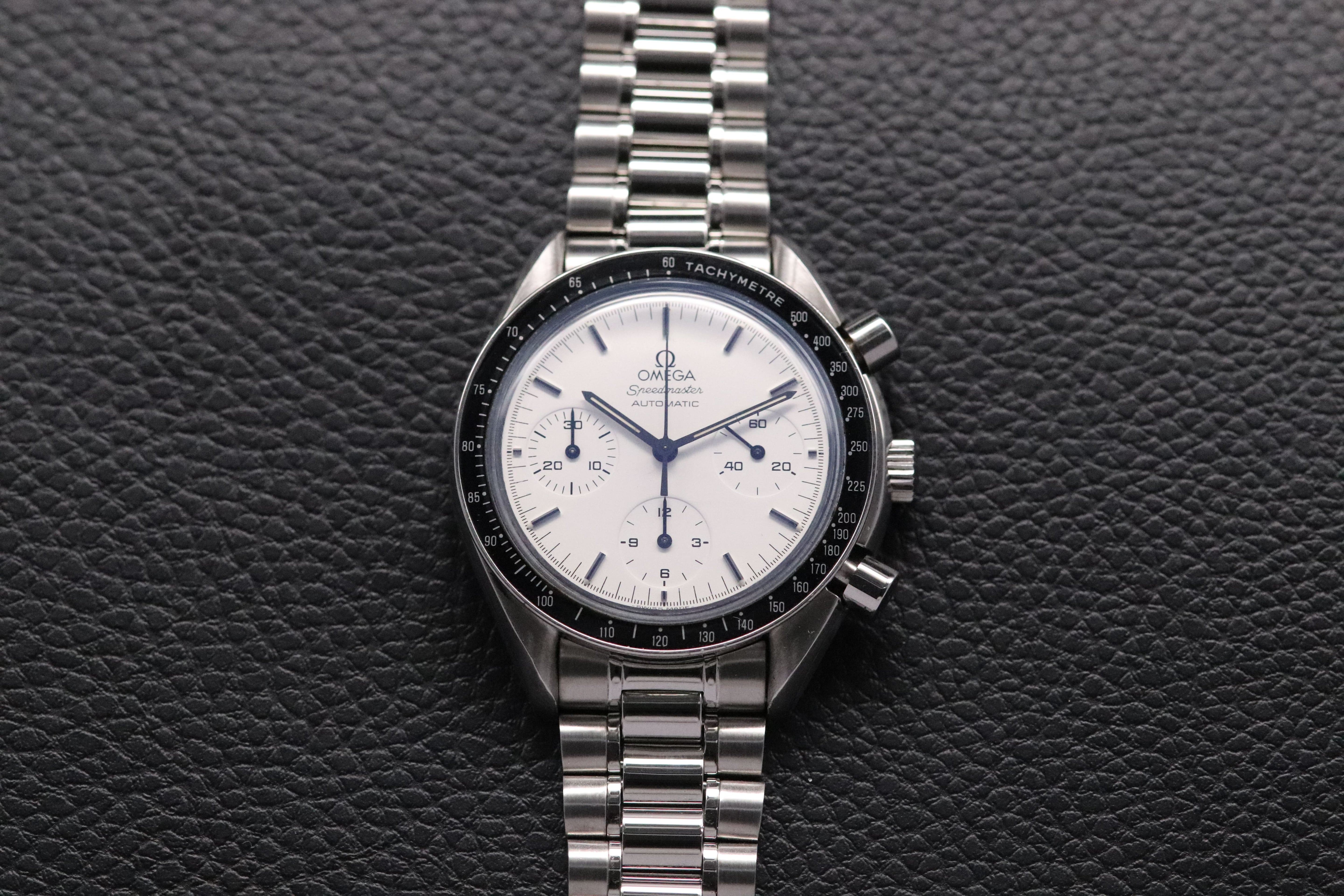 Omega Speedmaster Reduced 3510.20 Albino White Dial 1989